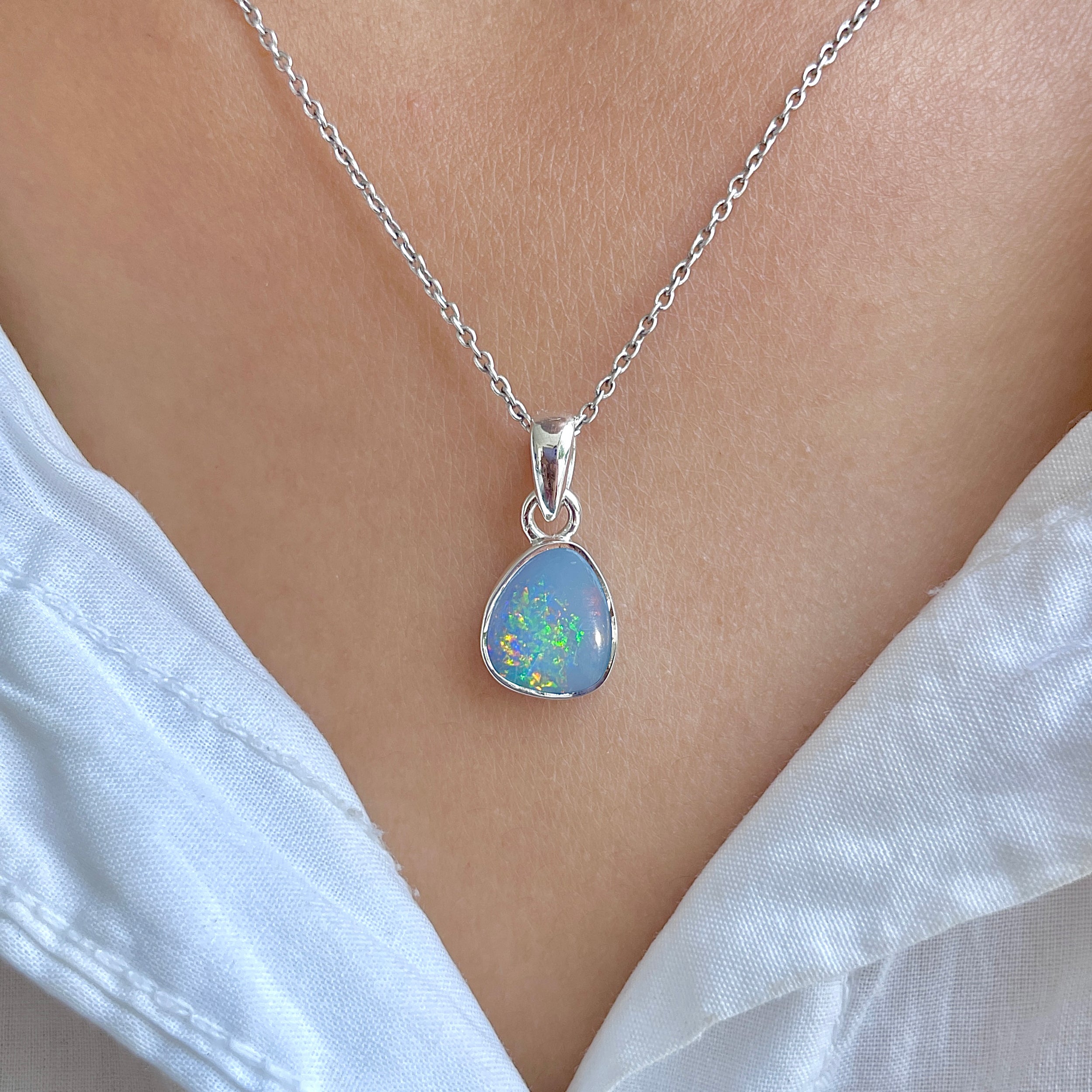 Australian Opal Pendant-(AOD-P-56.)