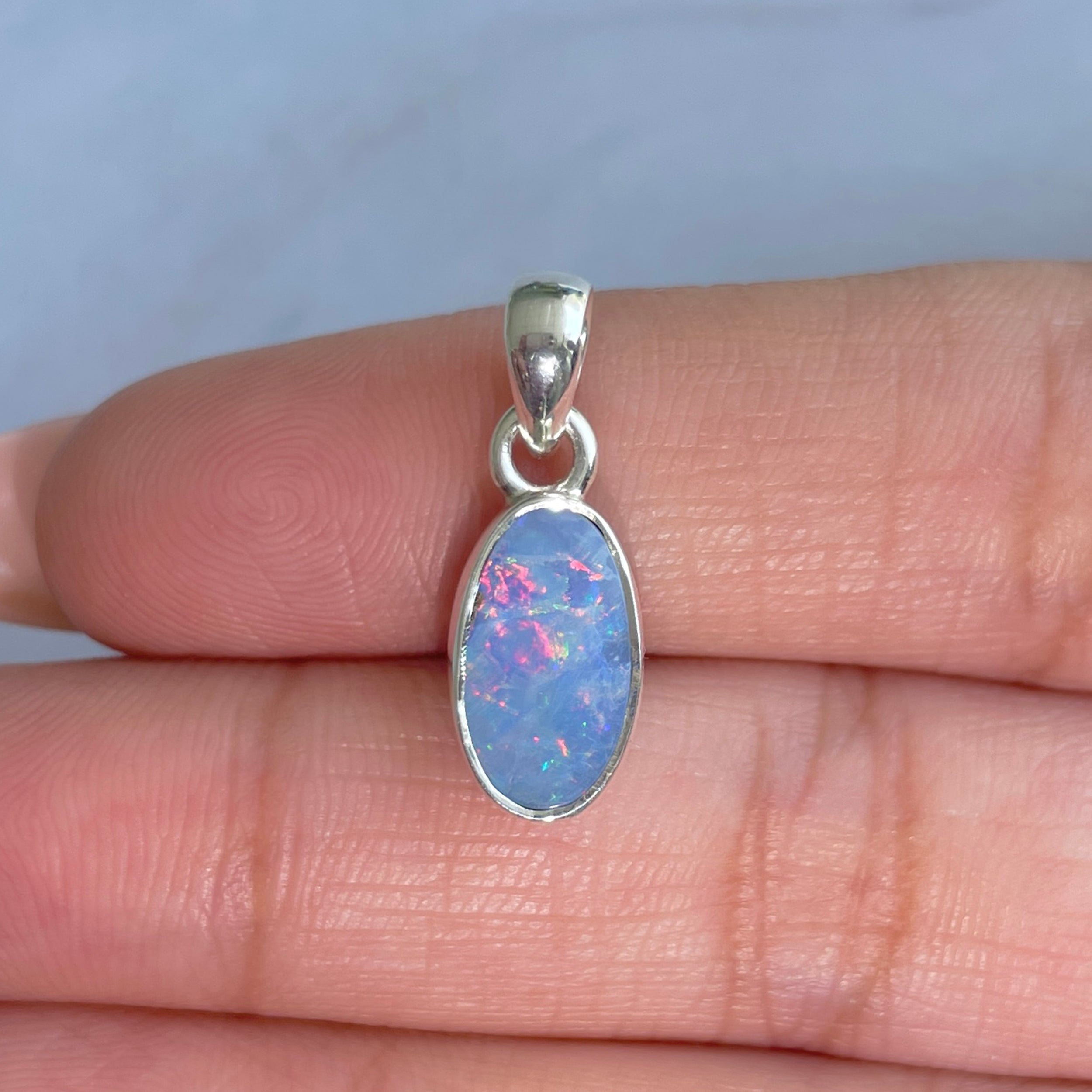 Australian Opal Pendant-(AOD-P-58.)
