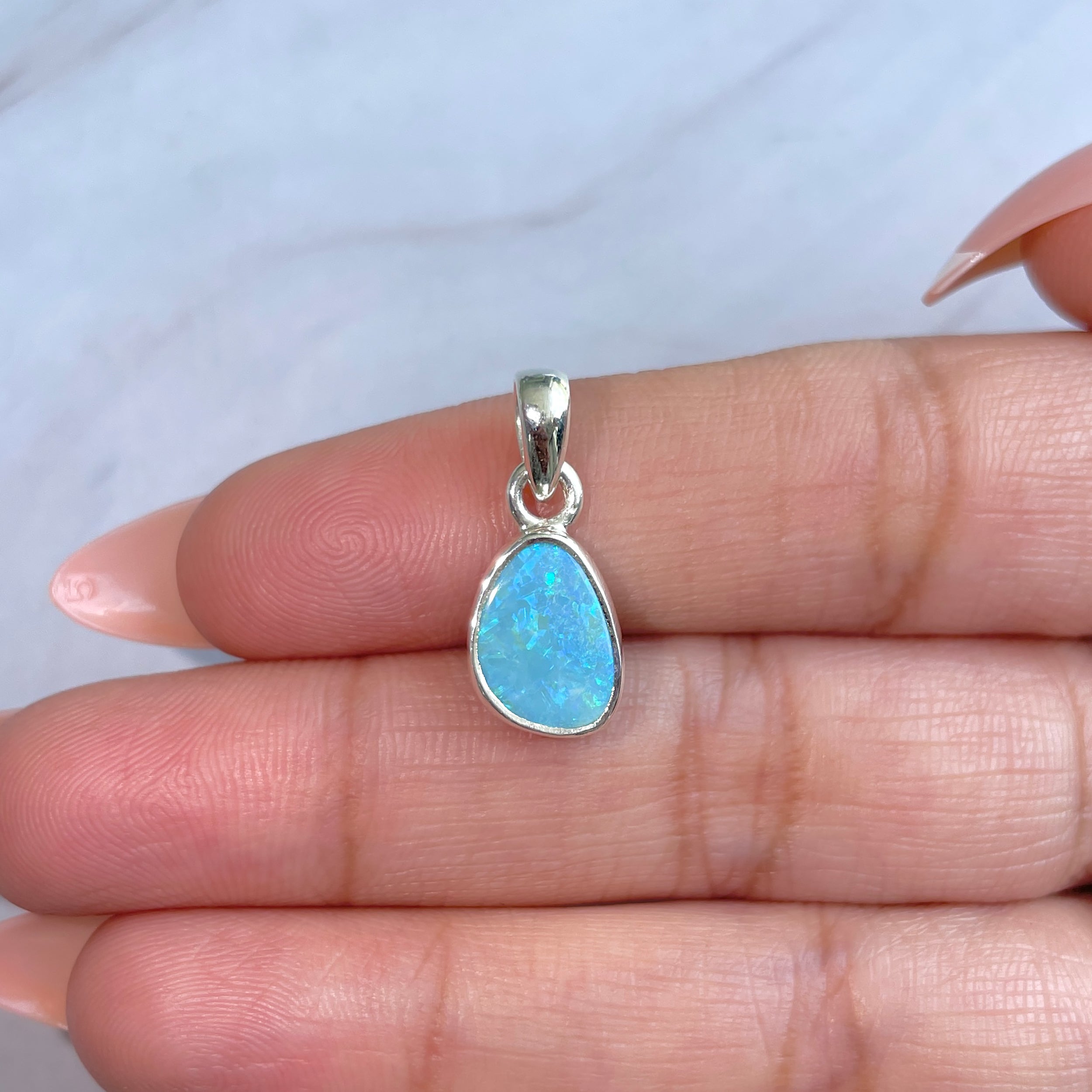Australian Opal Pendant-(AOD-P-59.)