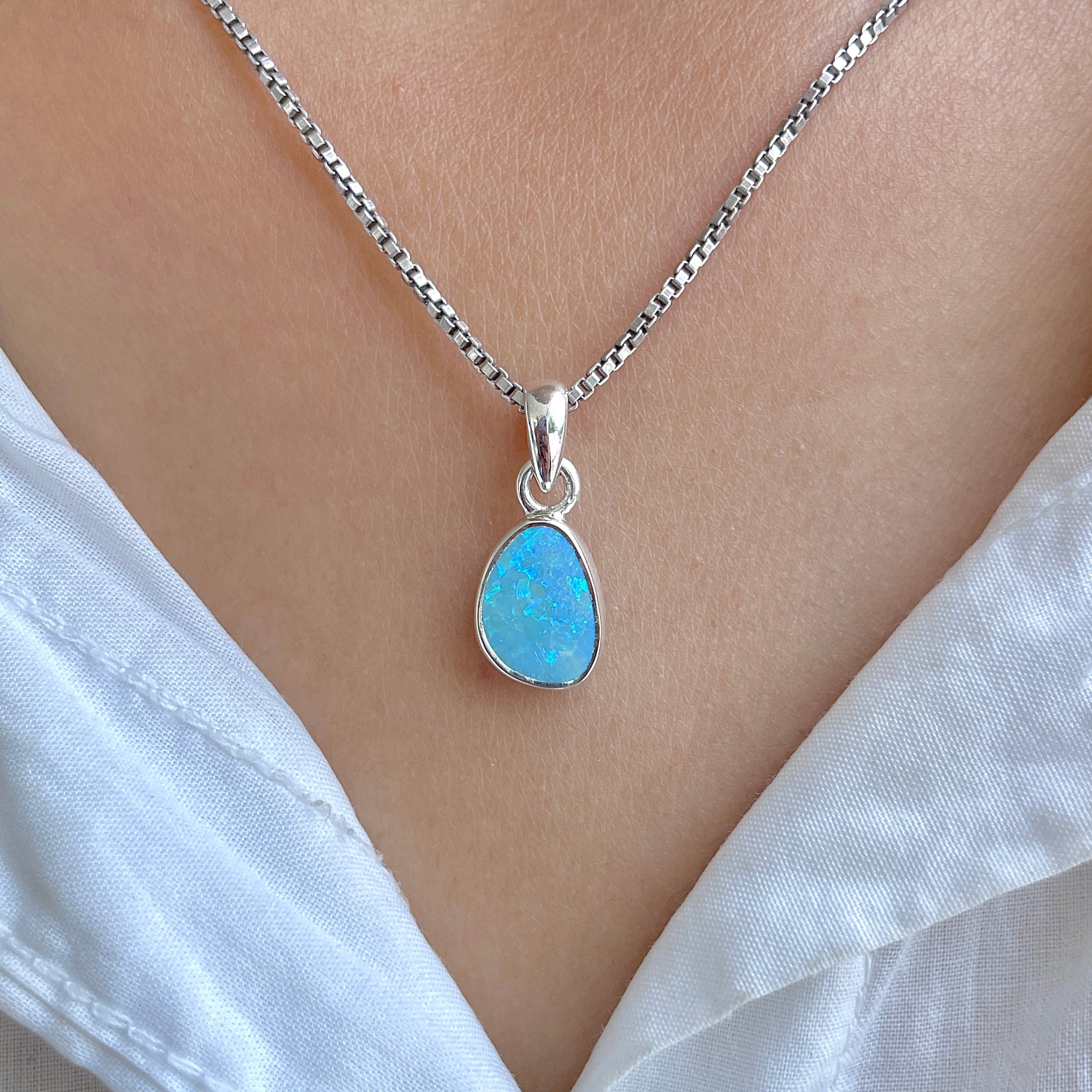Australian Opal Pendant-(AOD-P-59.)