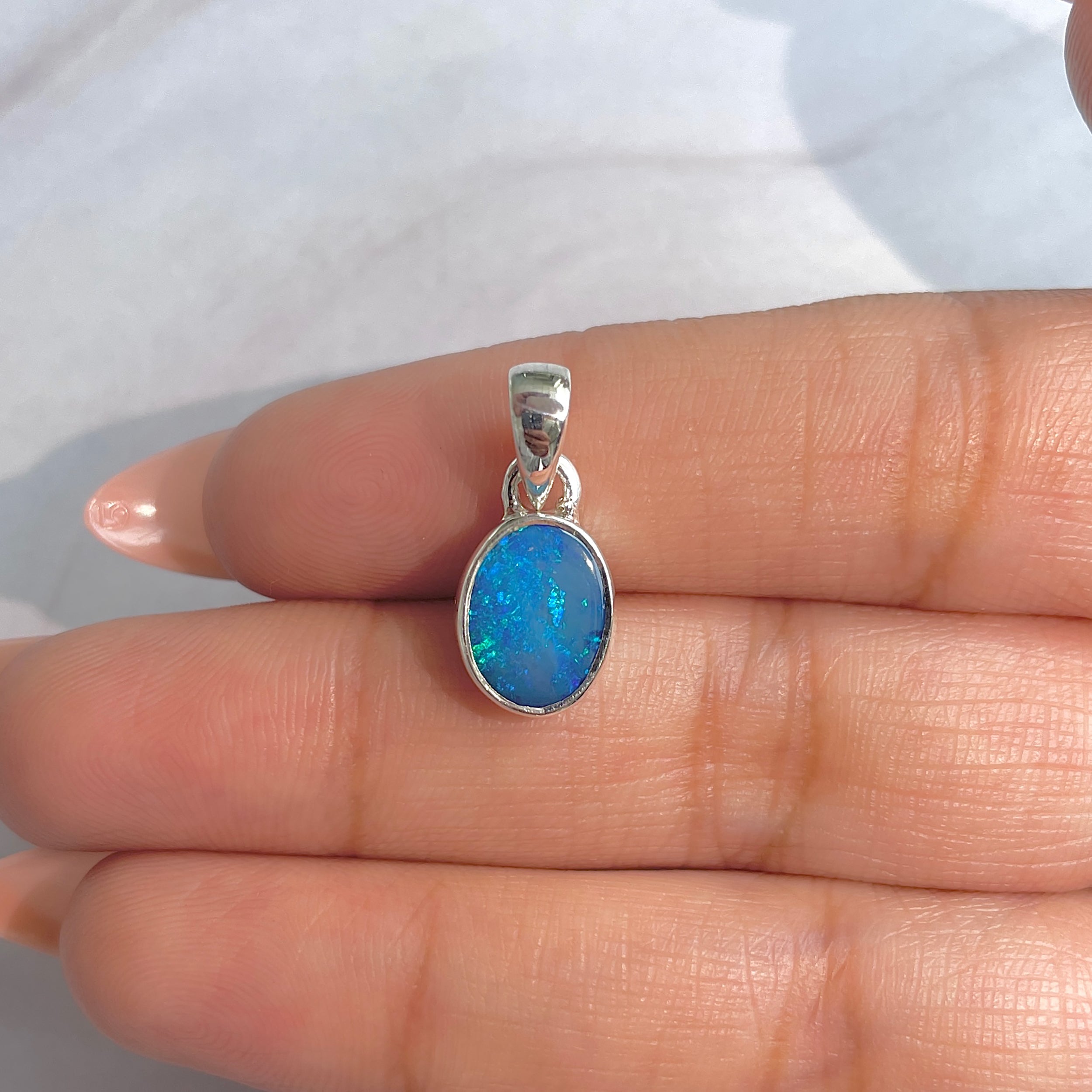 Australian Opal Pendant-(AOD-P-6.)
