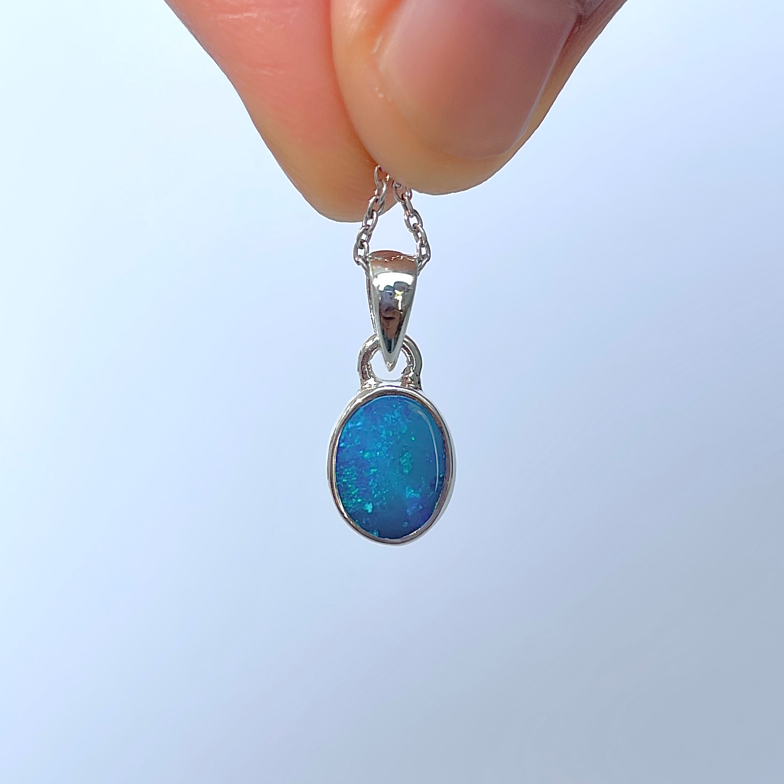 Australian Opal Pendant-(AOD-P-6.)