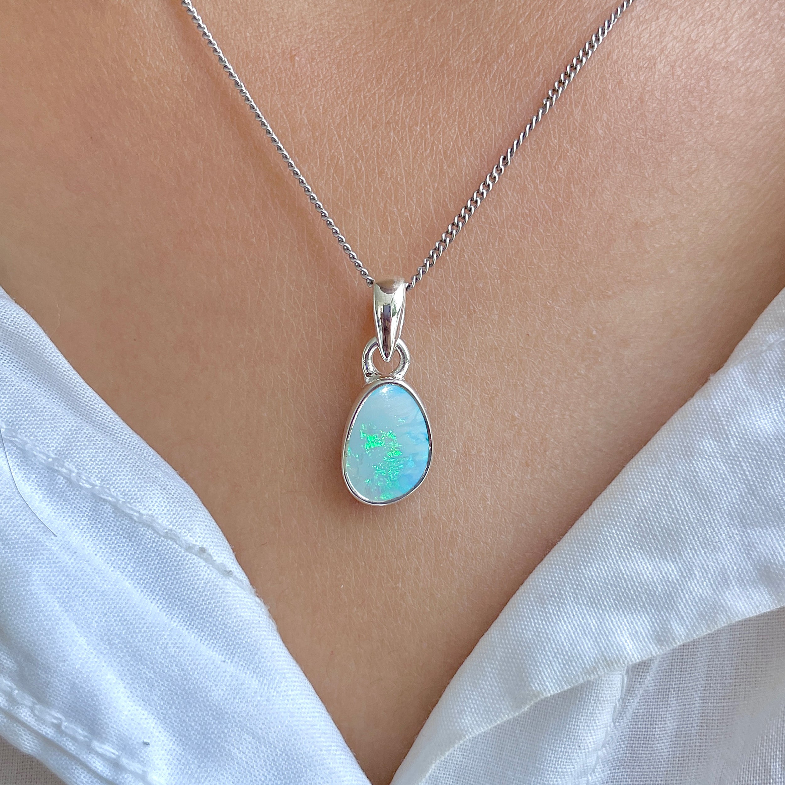 Australian Opal Pendant-(AOD-P-60.)