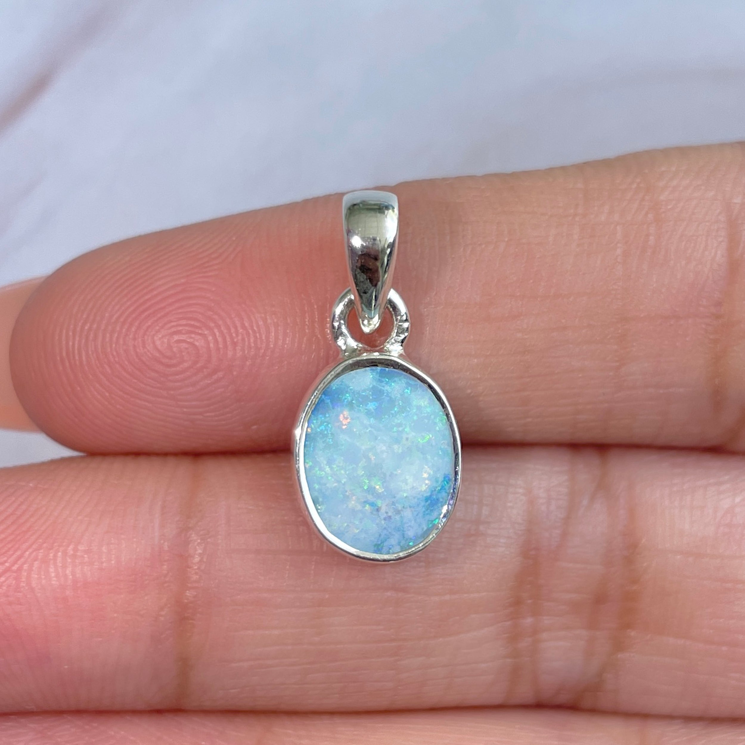 Australian Opal Pendant-(AOD-P-61.)