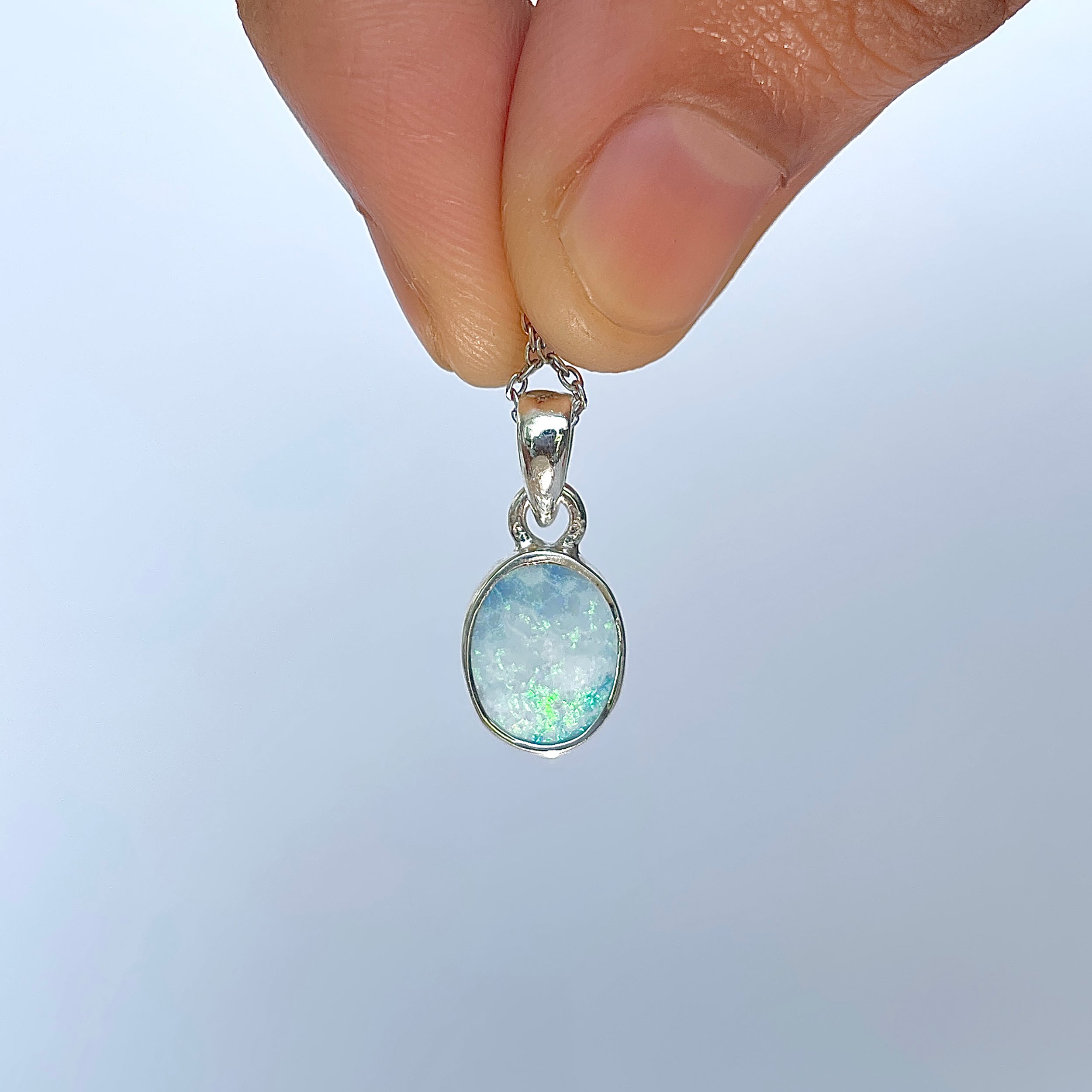Australian Opal Pendant-(AOD-P-61.)