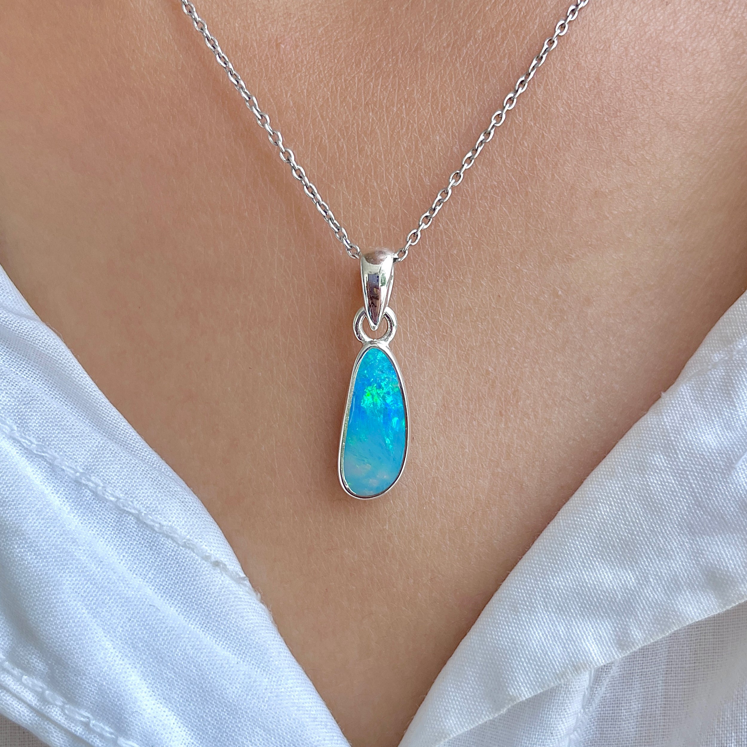 Australian Opal Pendant-(AOD-P-62.)