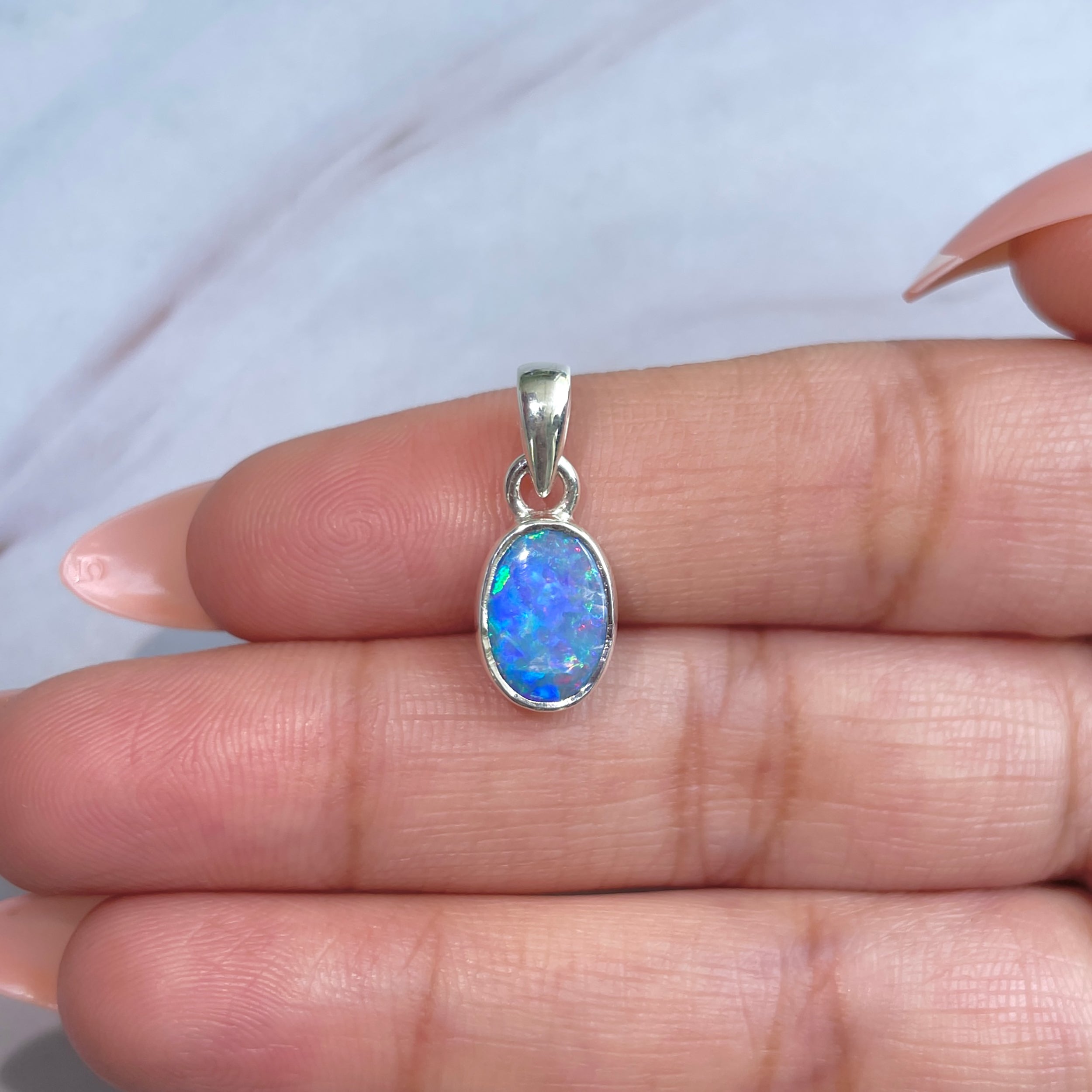 Australian Opal Pendant-(AOD-P-63.)