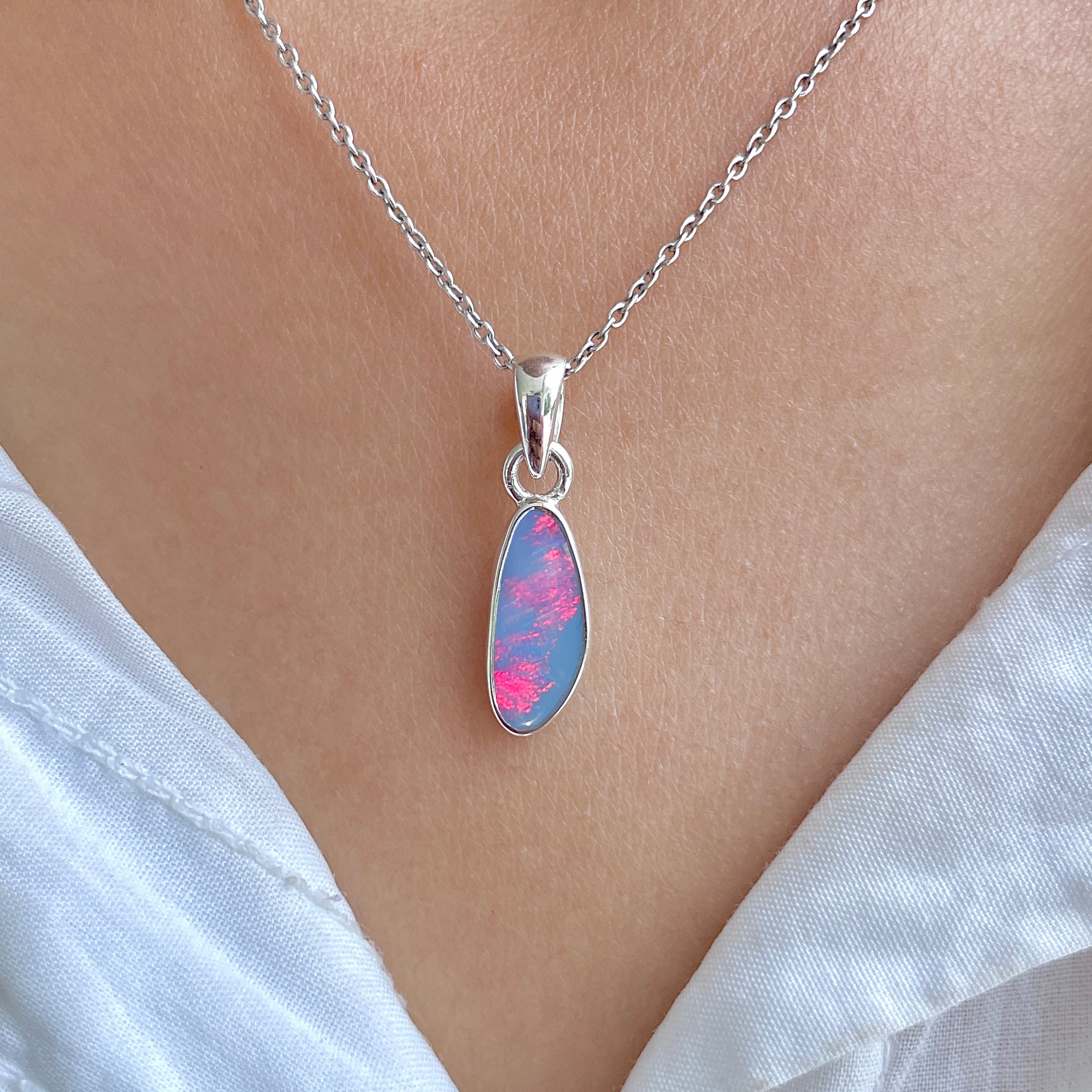 Australian Opal Pendant-(AOD-P-65.)