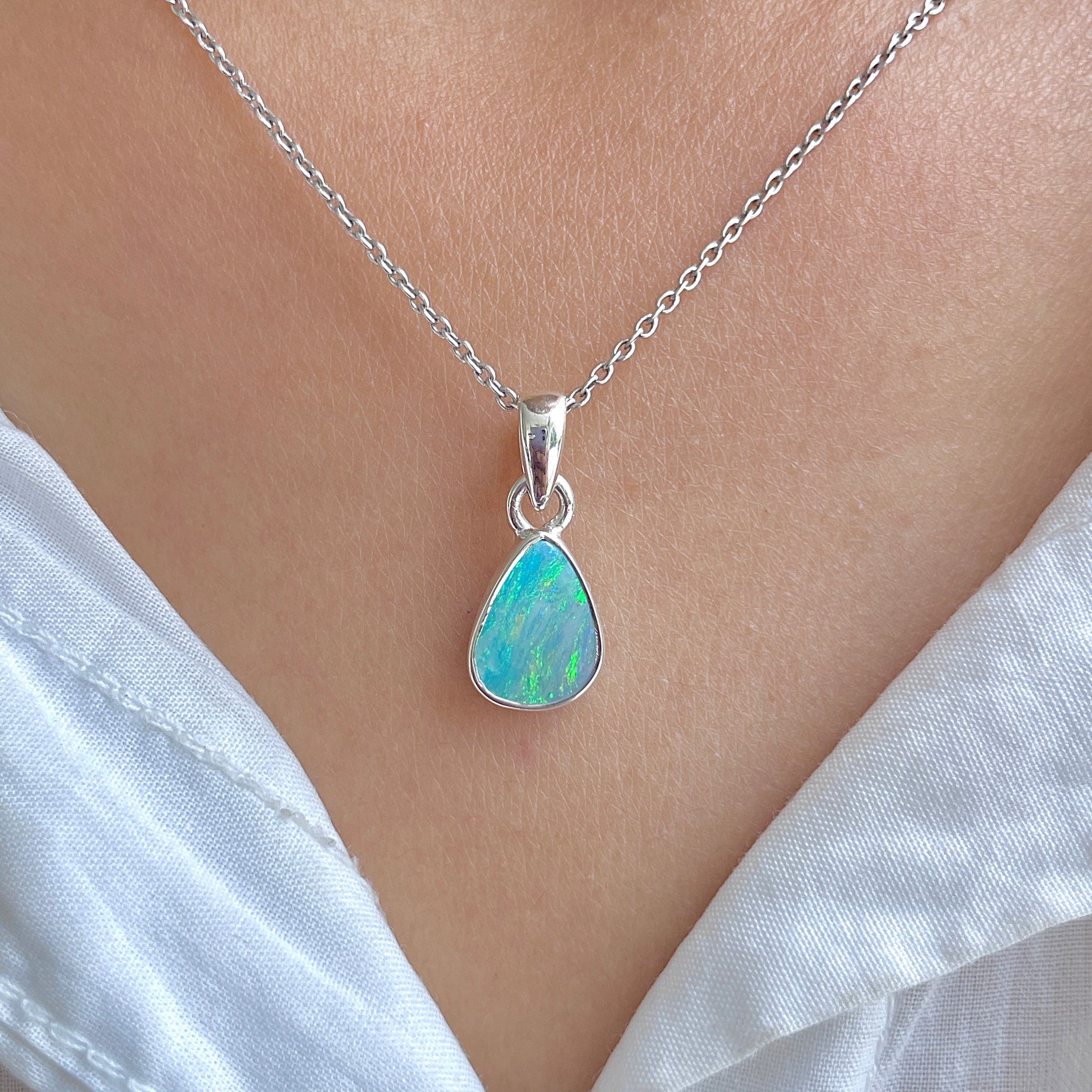 Australian Opal Pendant-(AOD-P-66.)