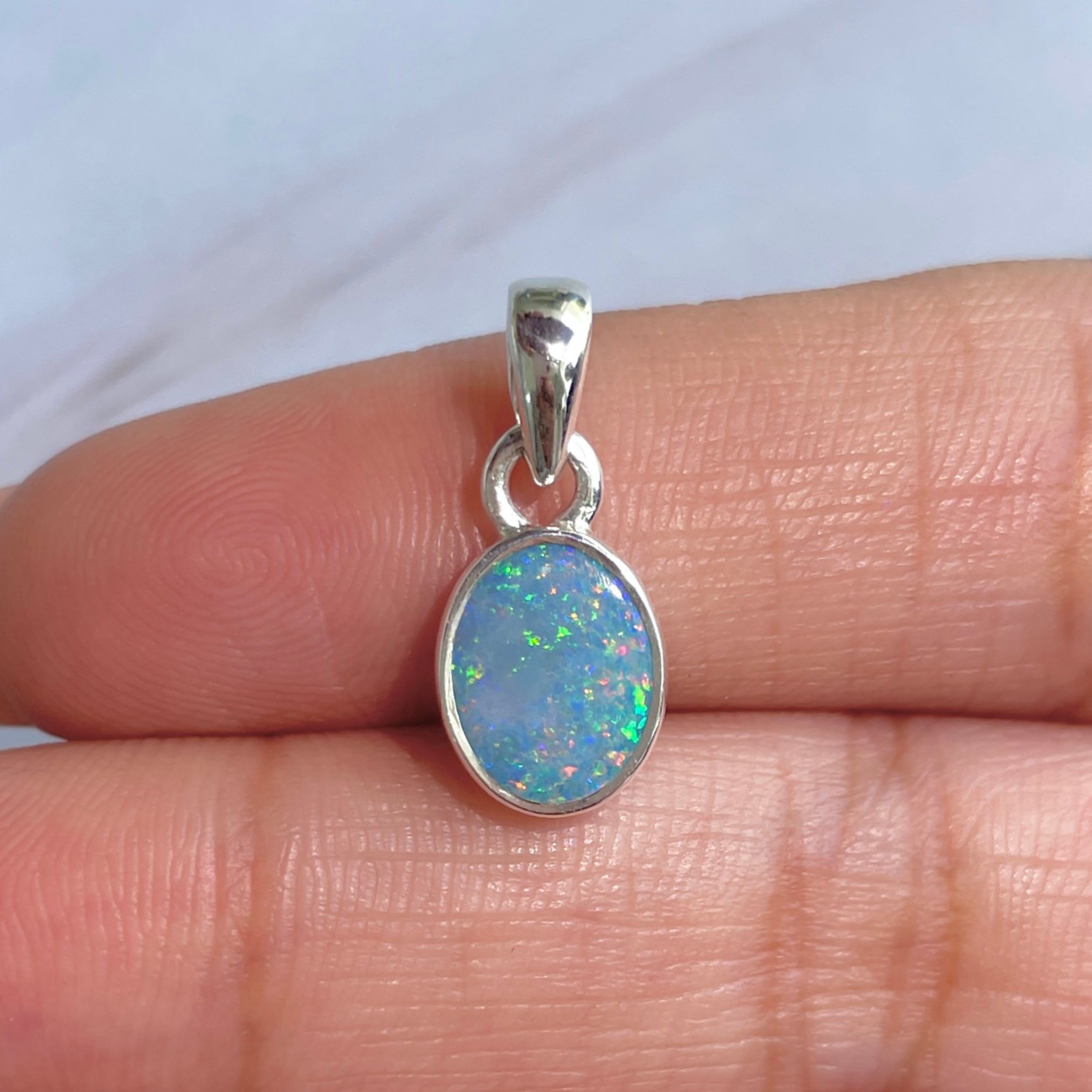 Australian Opal Pendant-(AOD-P-69.)
