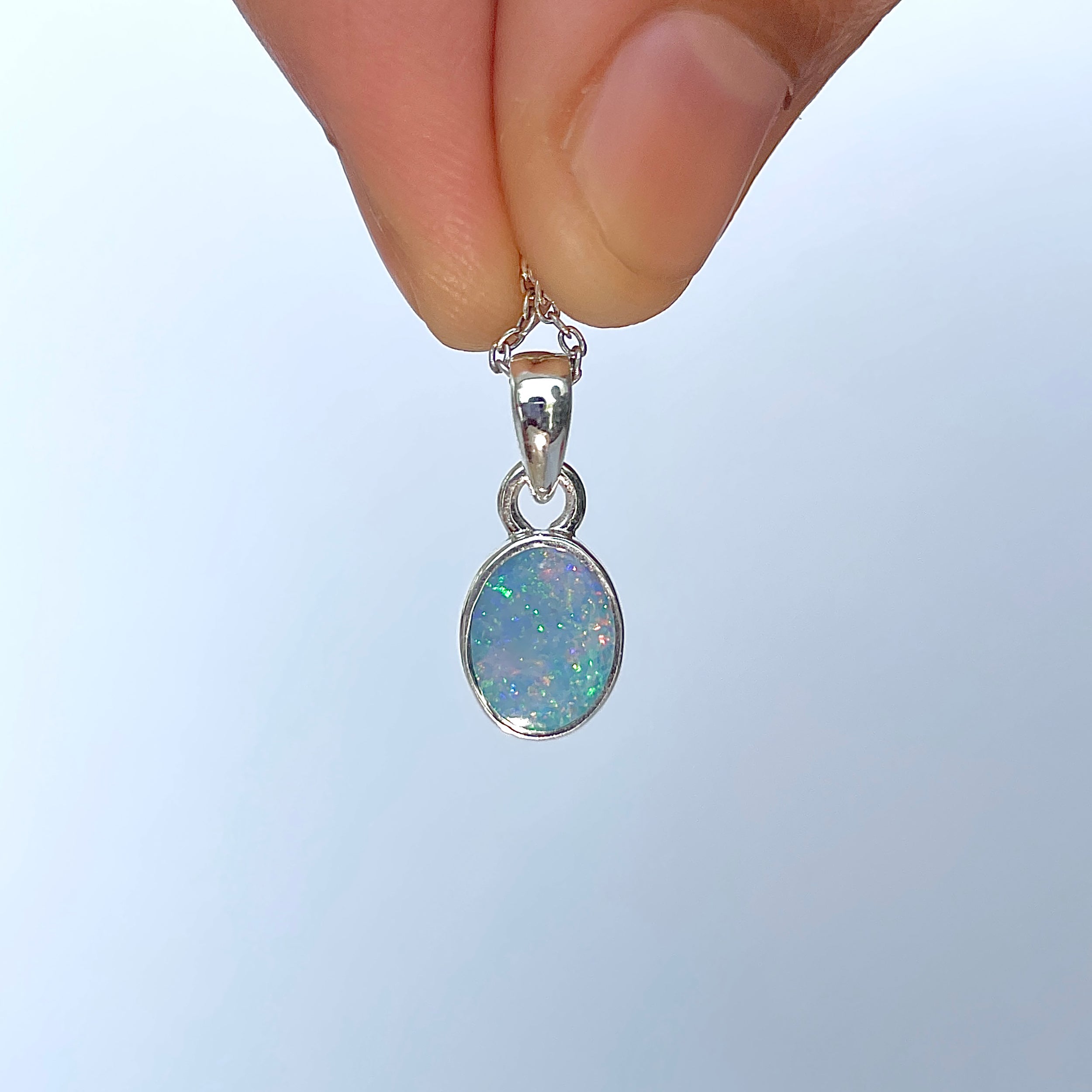 Australian Opal Pendant-(AOD-P-69.)