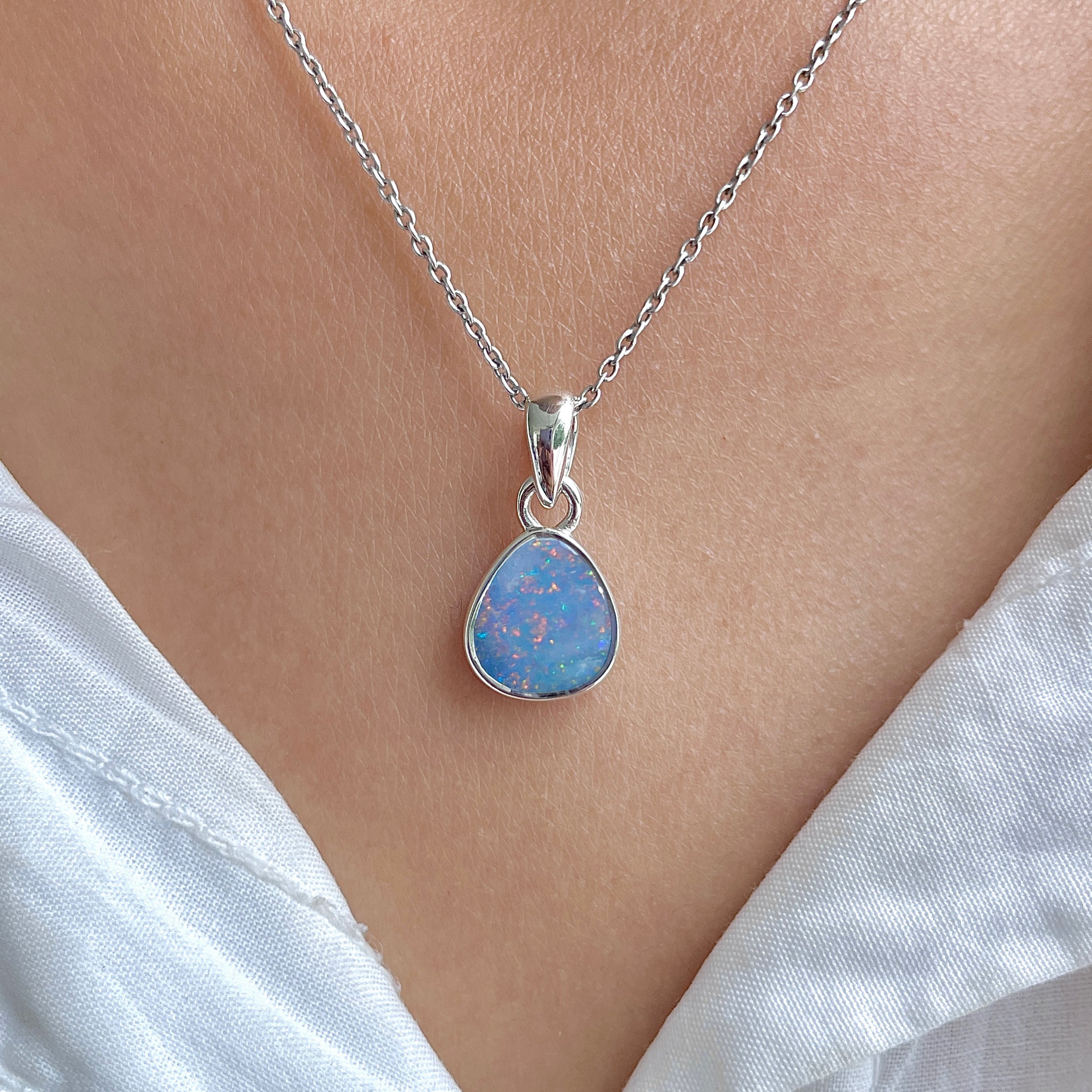 Australian Opal Pendant-(AOD-P-71.)