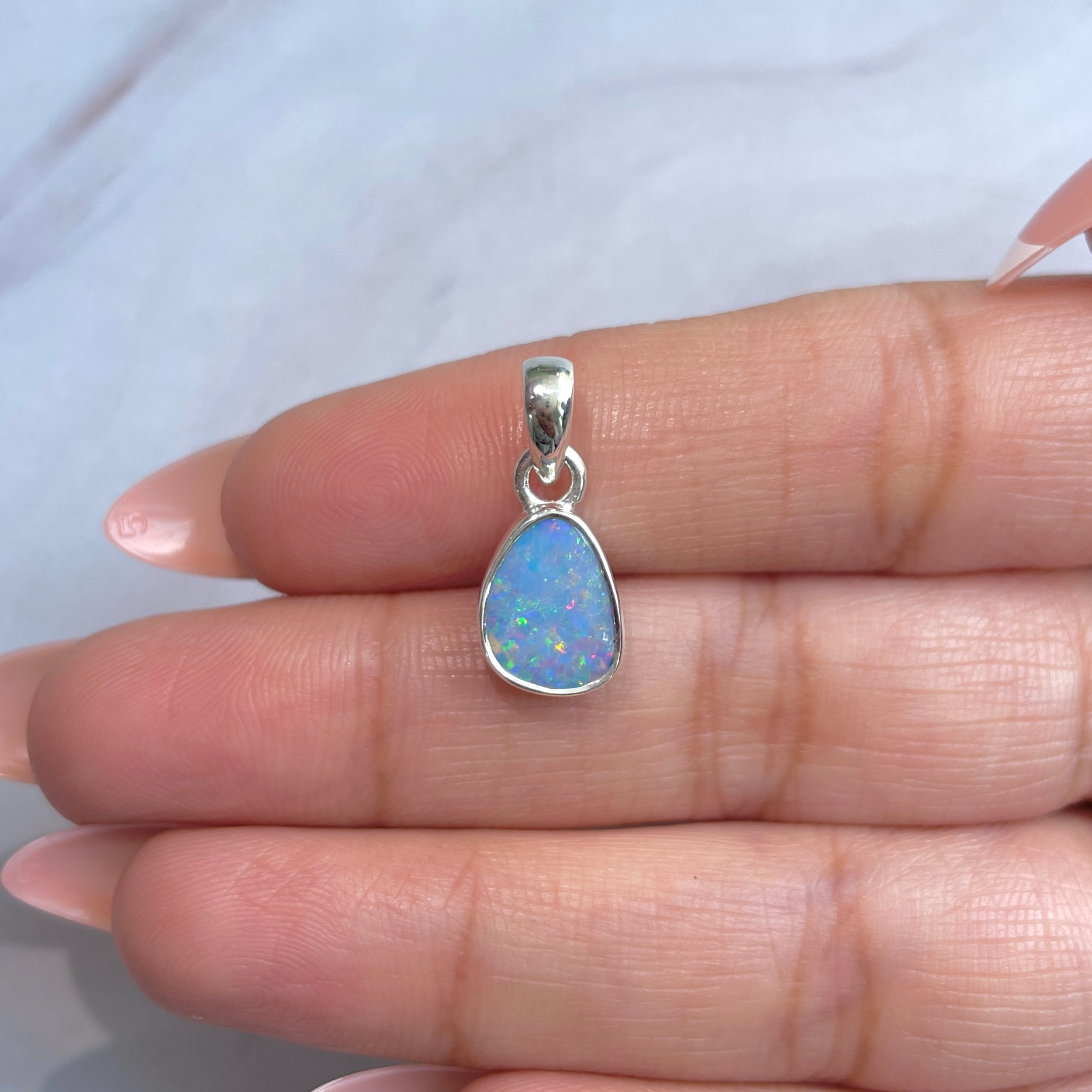 Australian Opal Pendant-(AOD-P-74.)