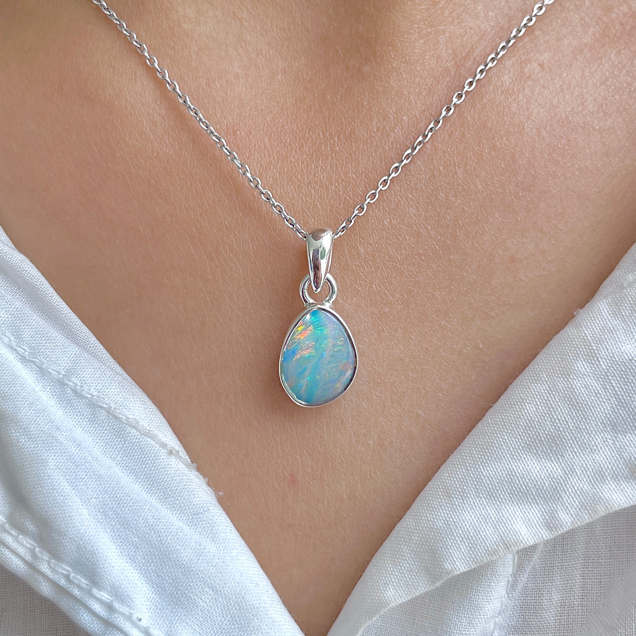 Australian Opal Pendant-(AOD-P-75.)