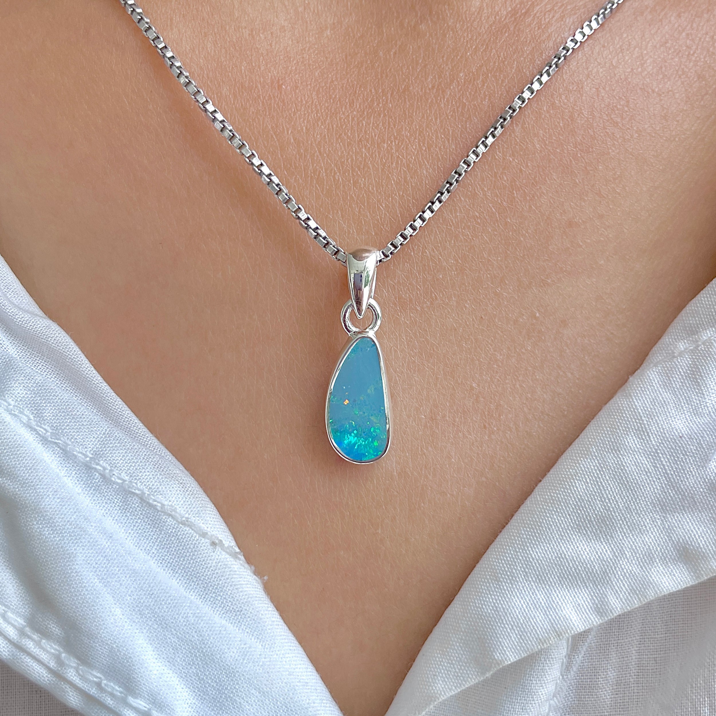 Australian Opal Pendant-(AOD-P-76.)