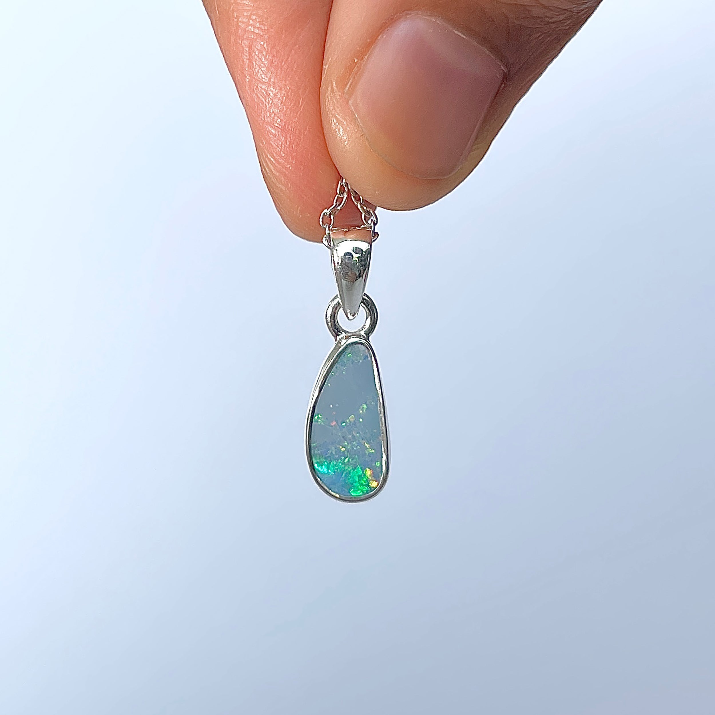 Australian Opal Pendant-(AOD-P-76.)