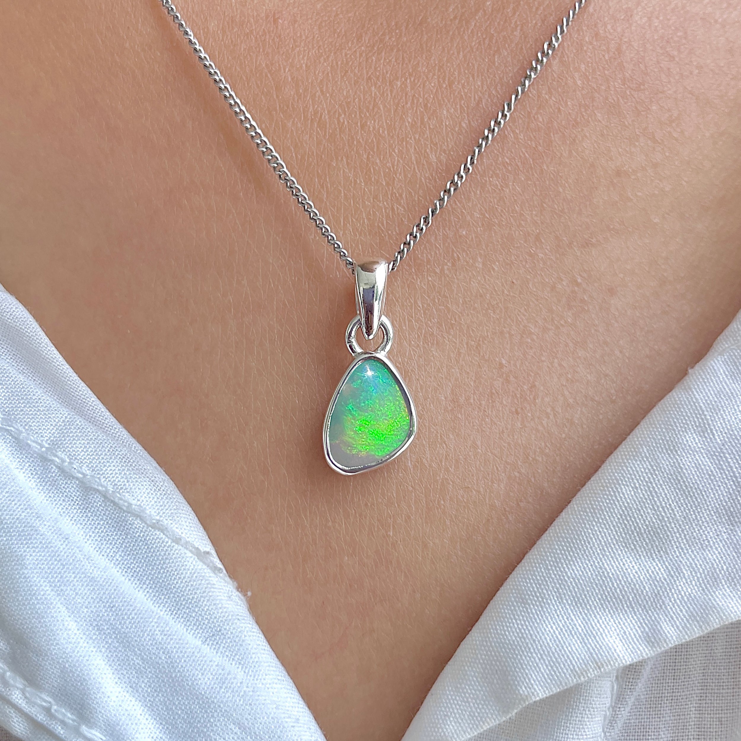 Australian Opal Pendant-(AOD-P-78.)