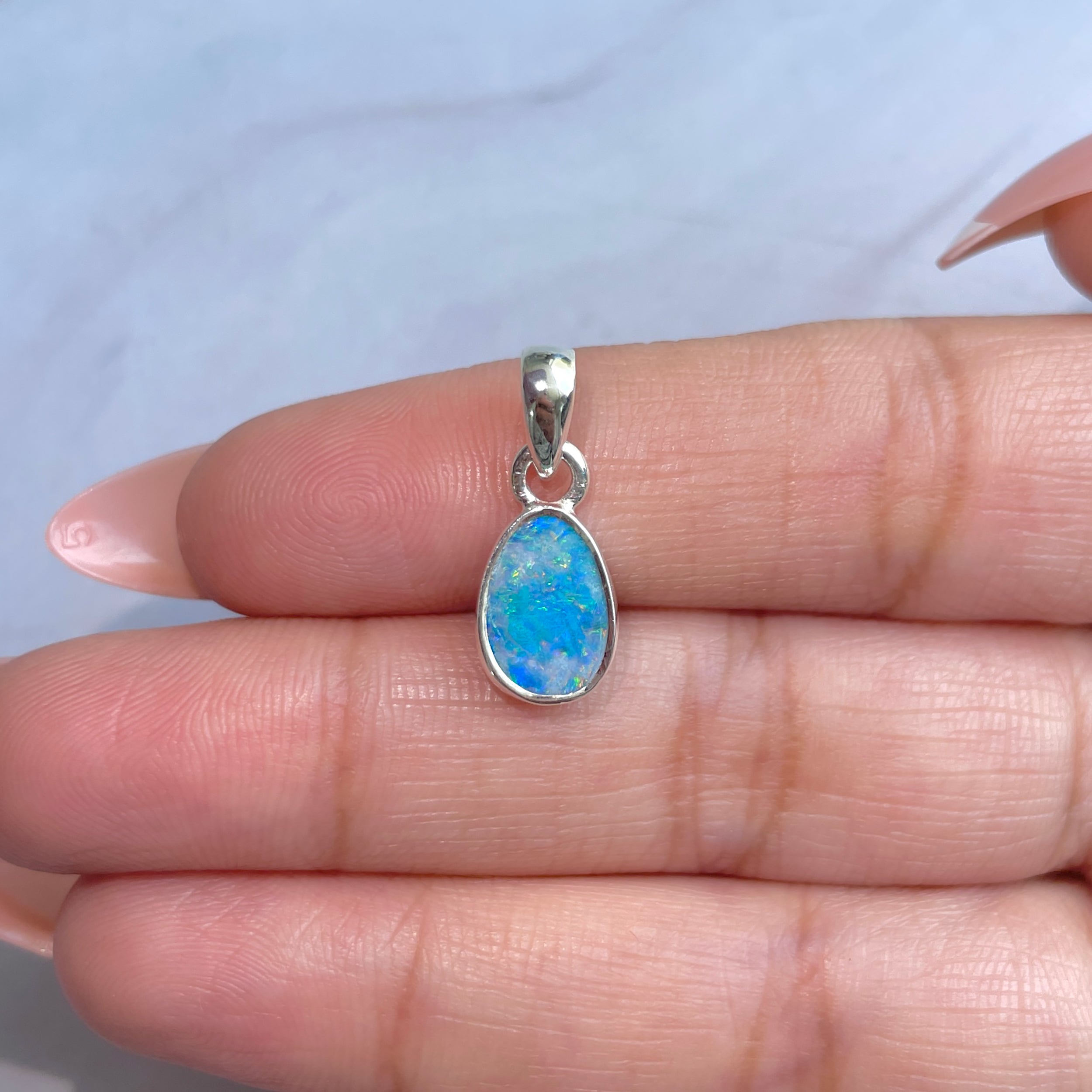 Australian Opal Pendant-(AOD-P-79.)