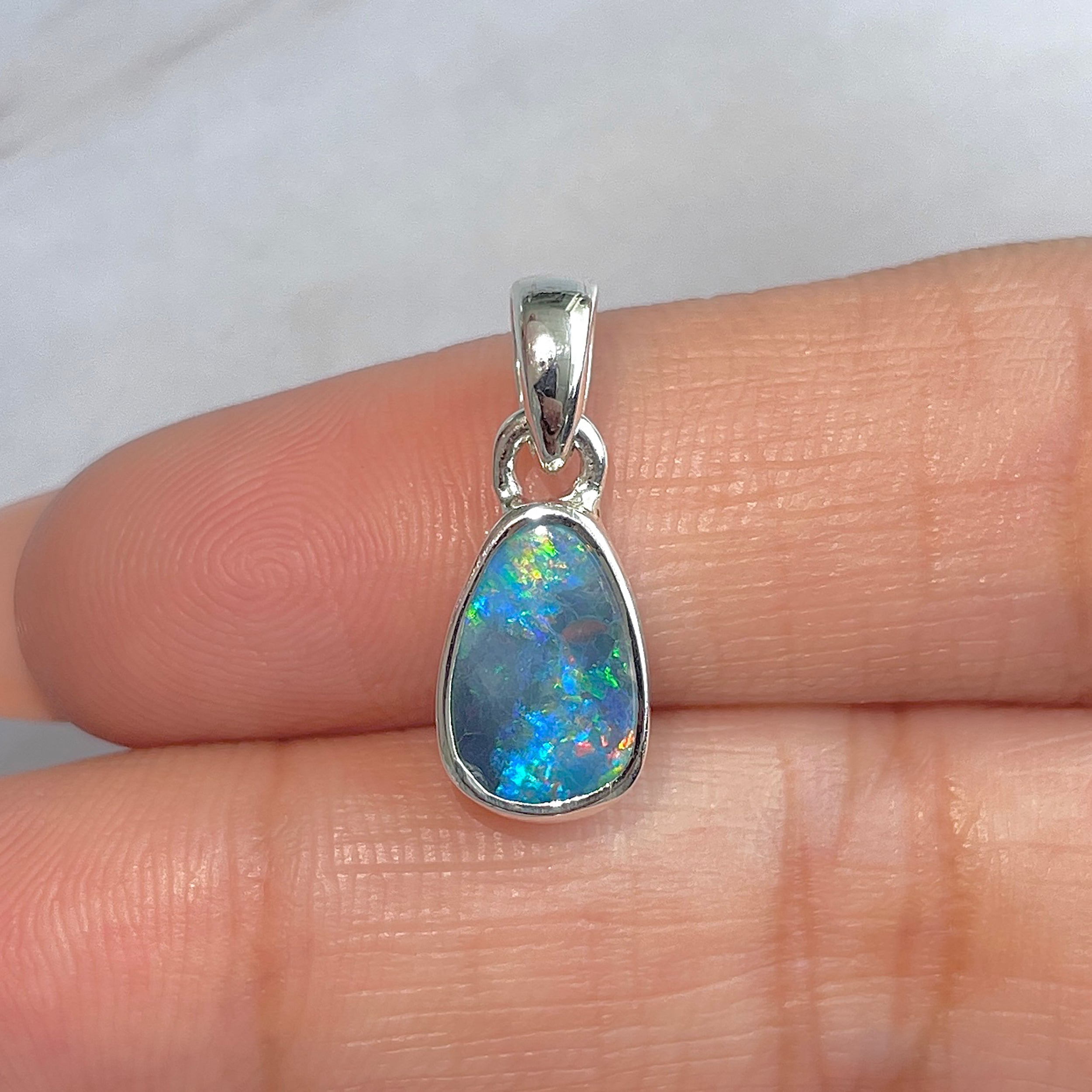 Australian Opal Pendant-(AOD-P-8.)