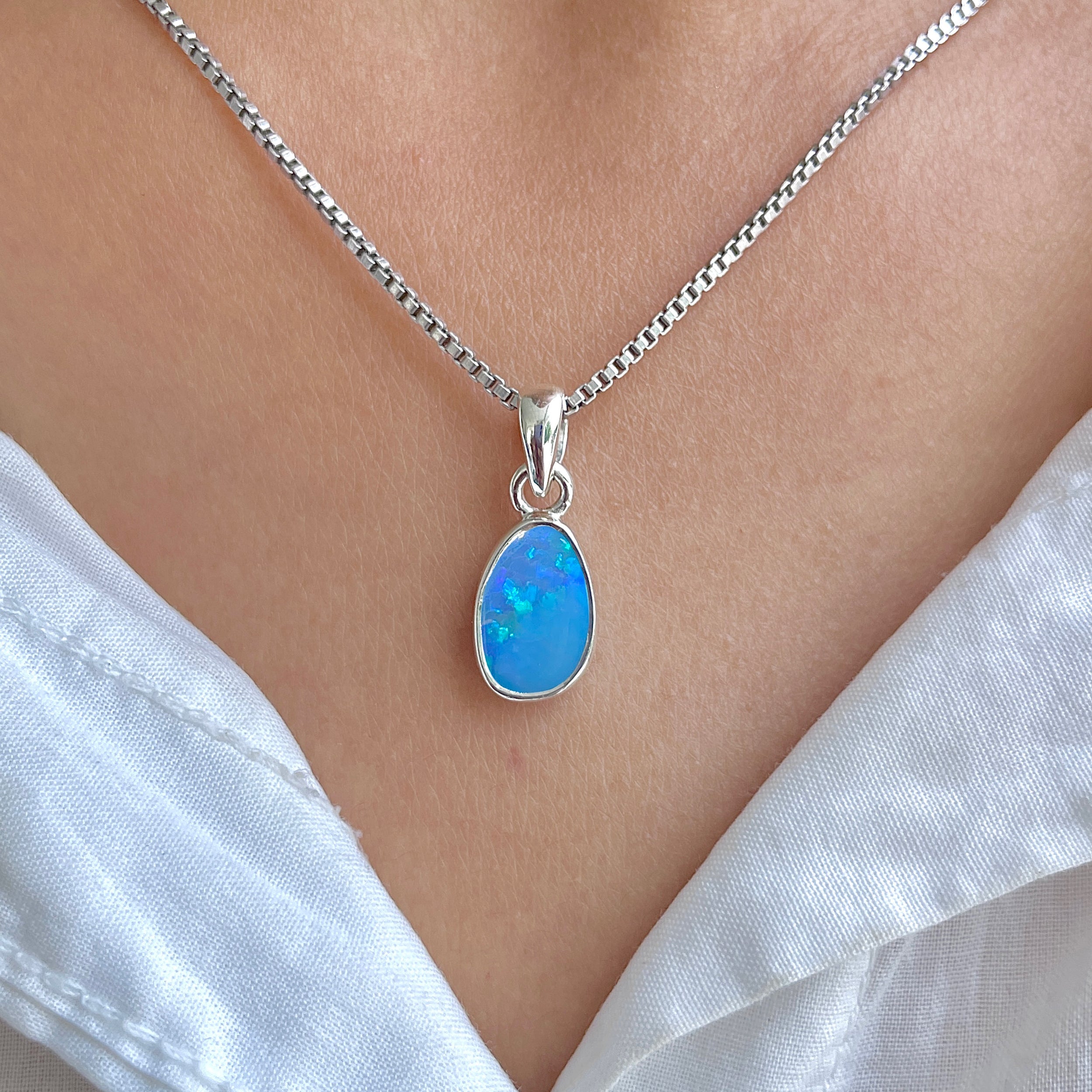 Australian Opal Pendant-(AOD-P-80.)