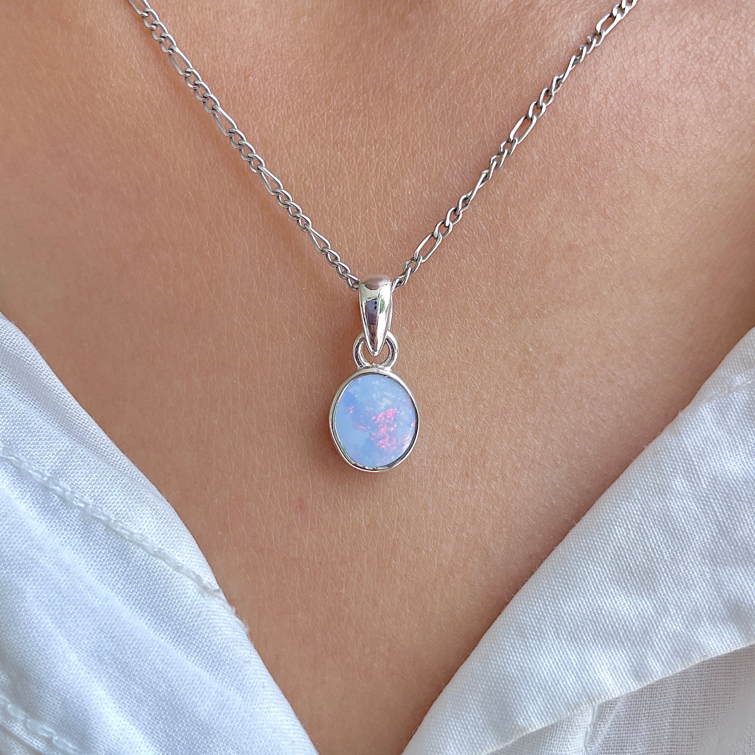 Australian Opal Pendant-(AOD-P-81.)