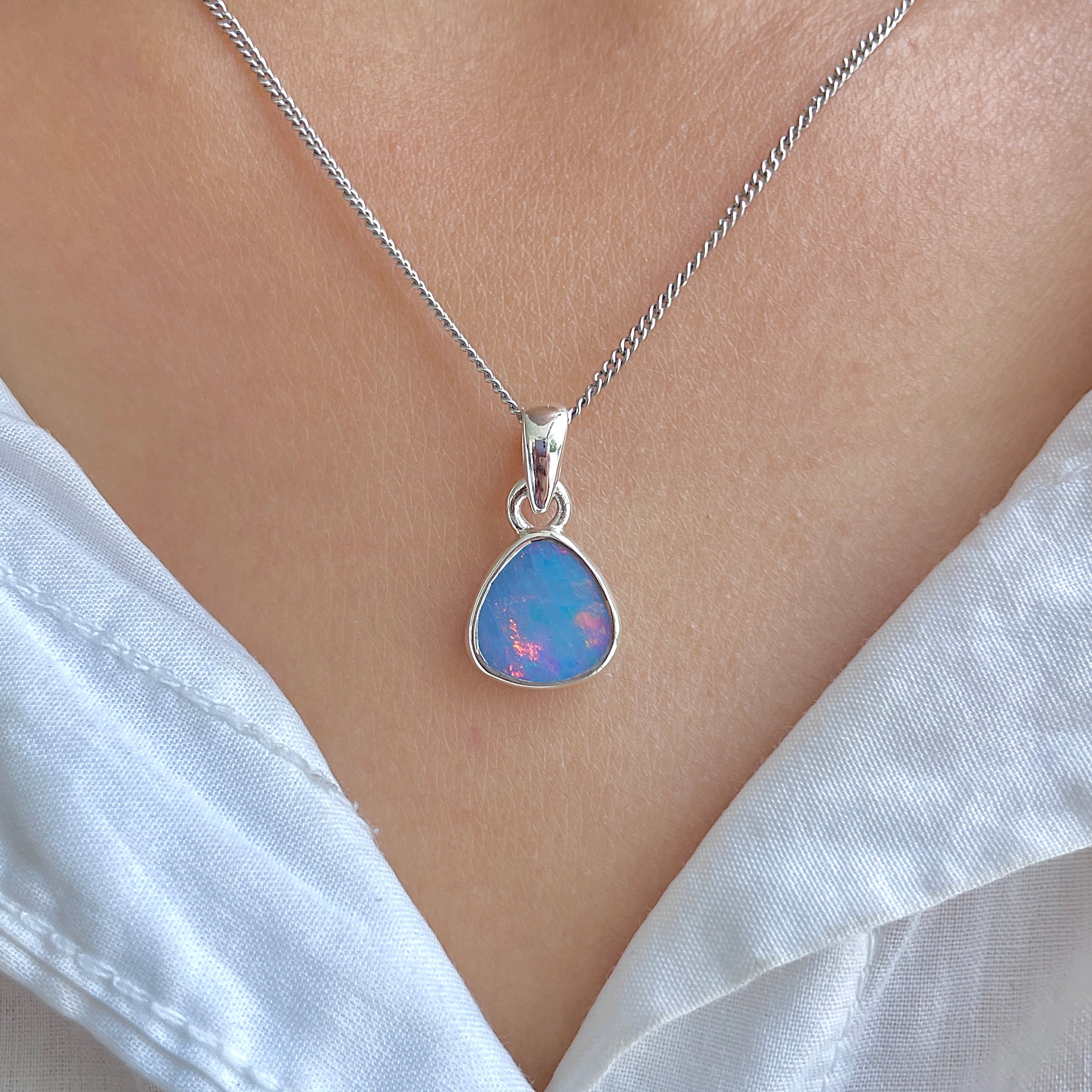 Australian Opal Pendant-(AOD-P-82.)