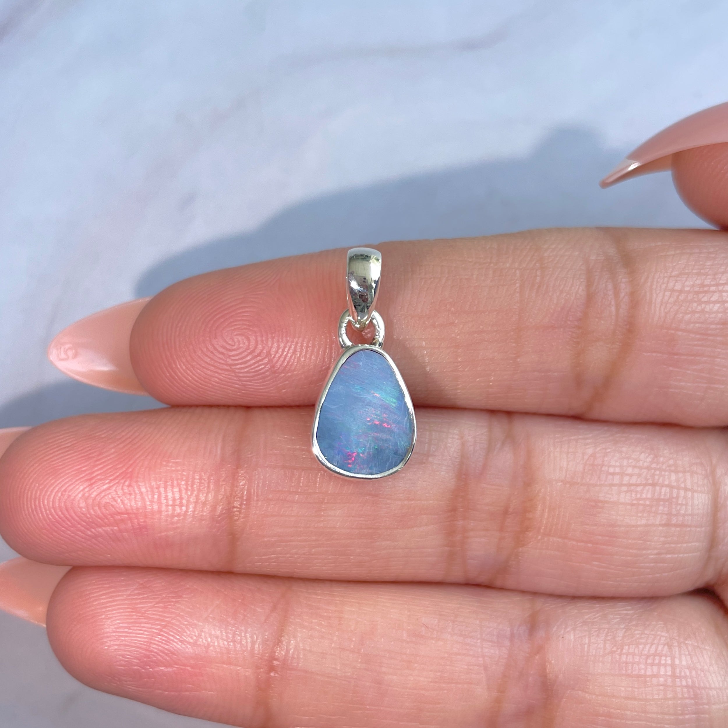 Australian Opal Pendant-(AOD-P-84.)