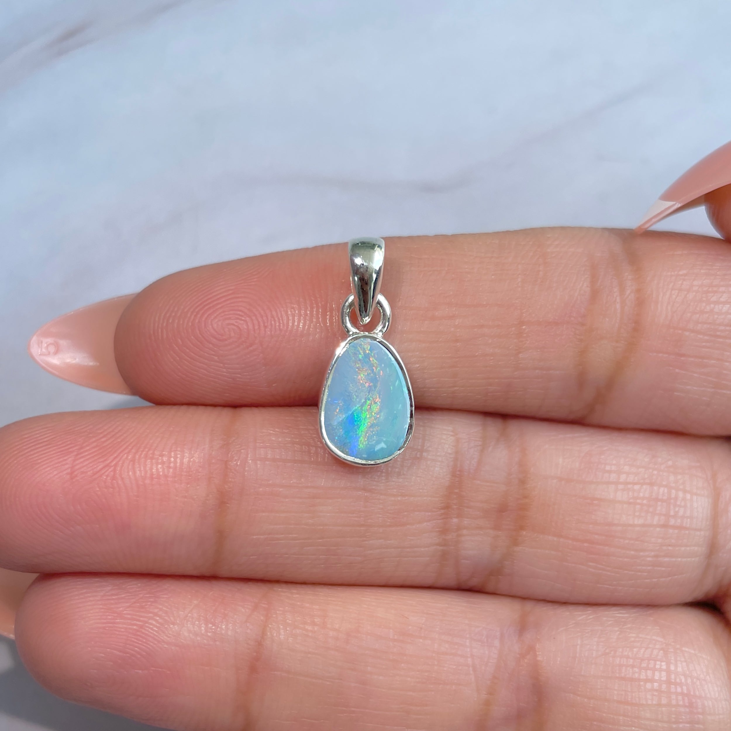 Australian Opal Pendant-(AOD-P-86.)