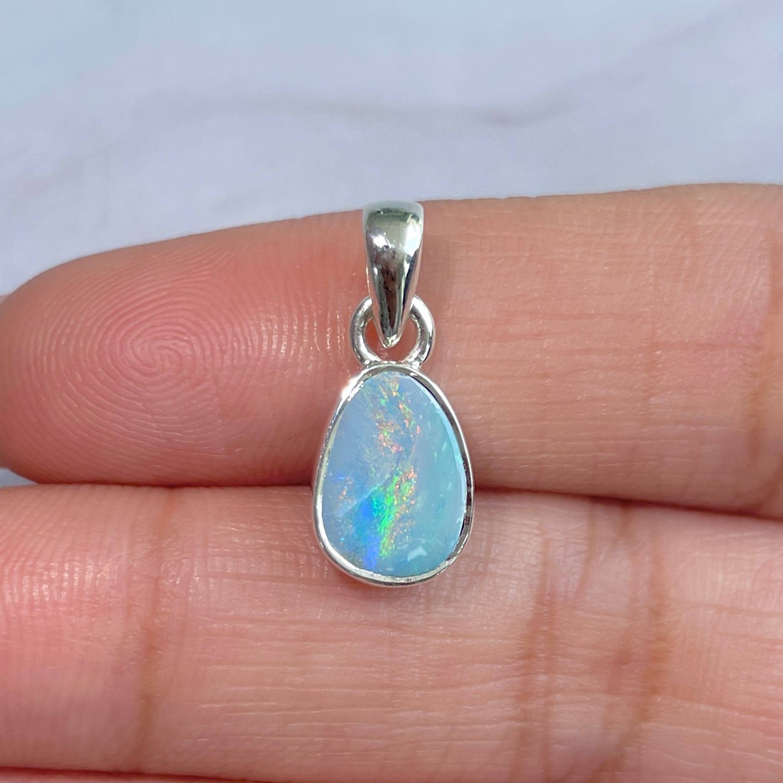 Australian Opal Pendant-(AOD-P-86.)