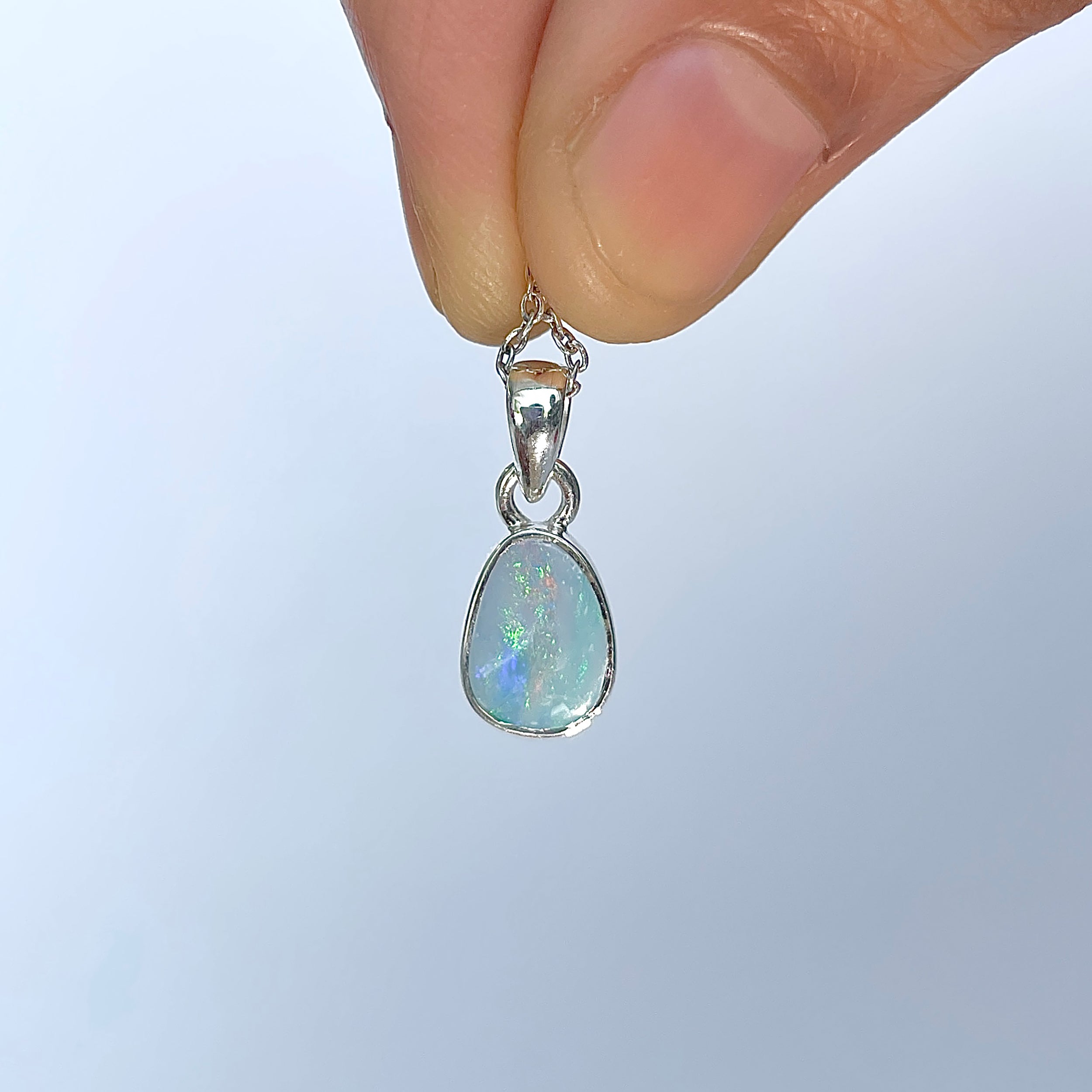 Australian Opal Pendant-(AOD-P-86.)