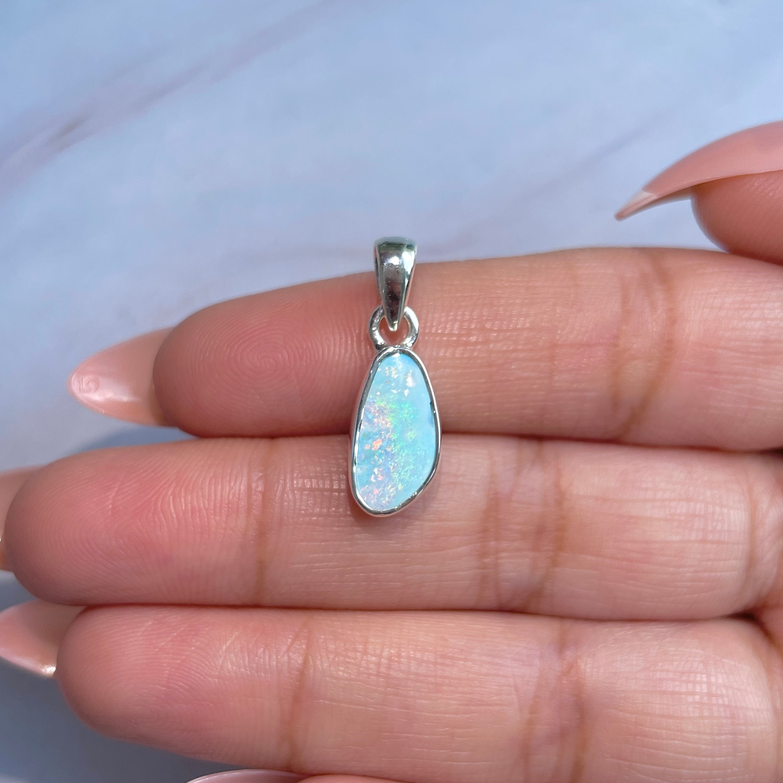 Australian Opal Pendant-(AOD-P-87.)
