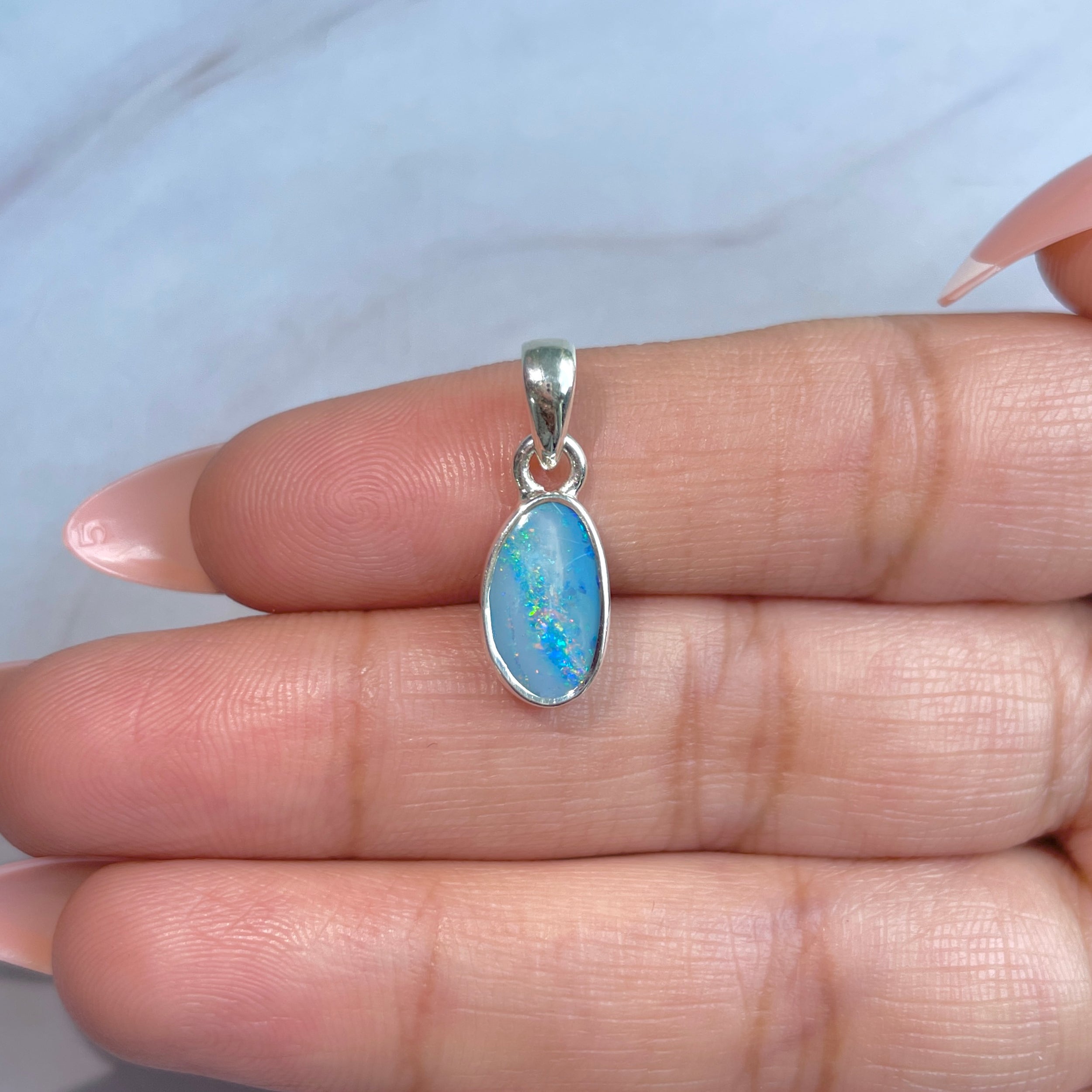 Australian Opal Pendant-(AOD-P-89.)