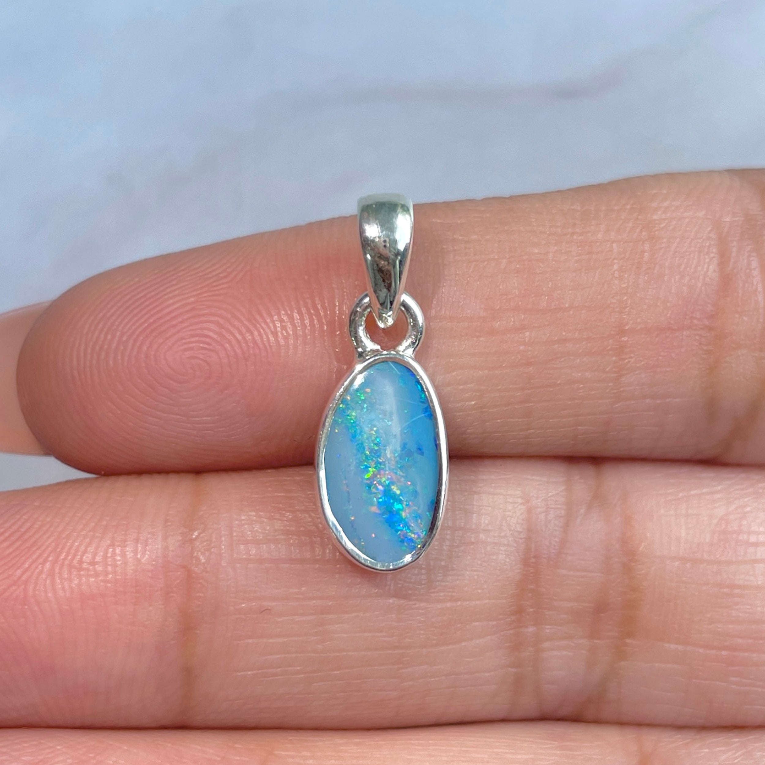 Australian Opal Pendant-(AOD-P-89.)