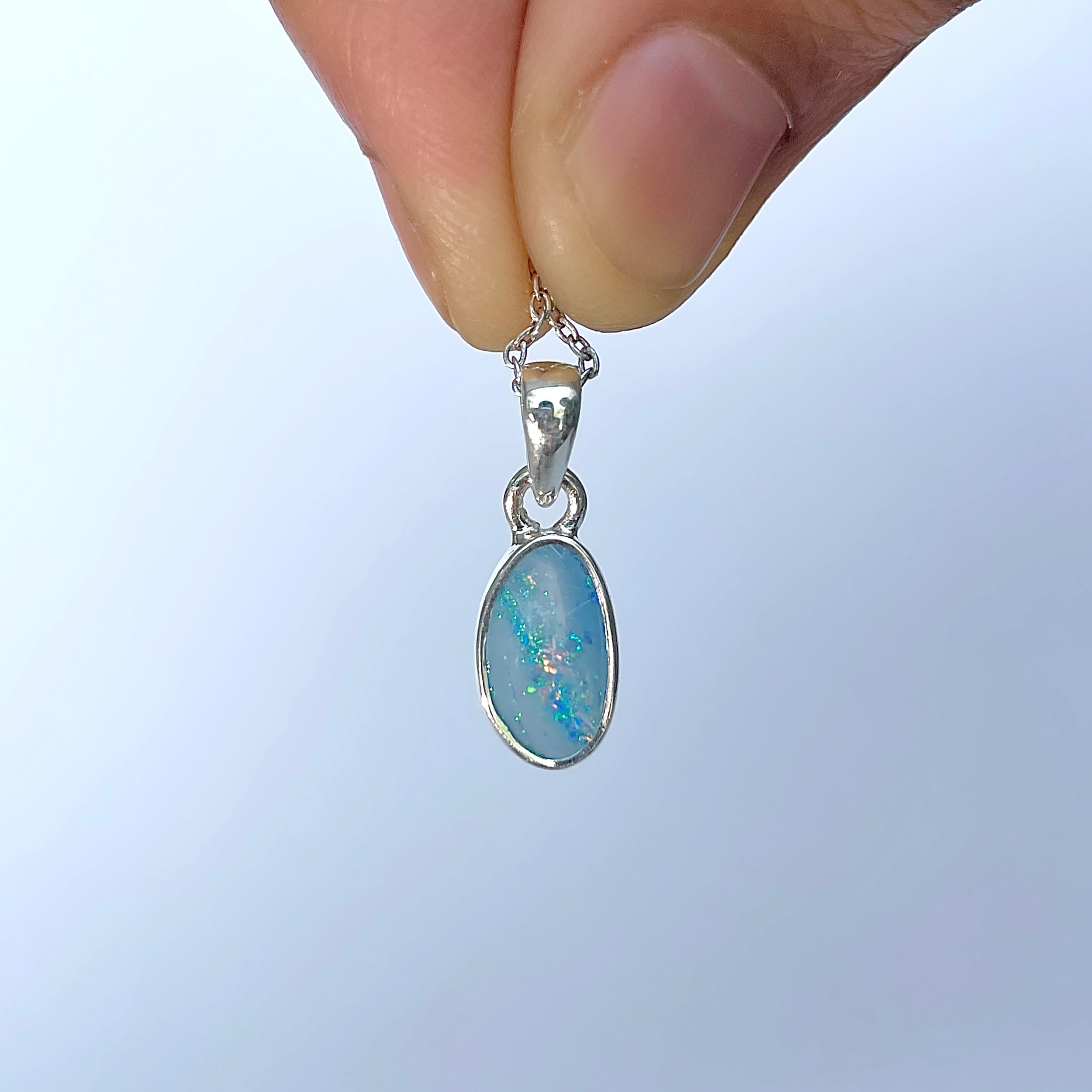 Australian Opal Pendant-(AOD-P-89.)