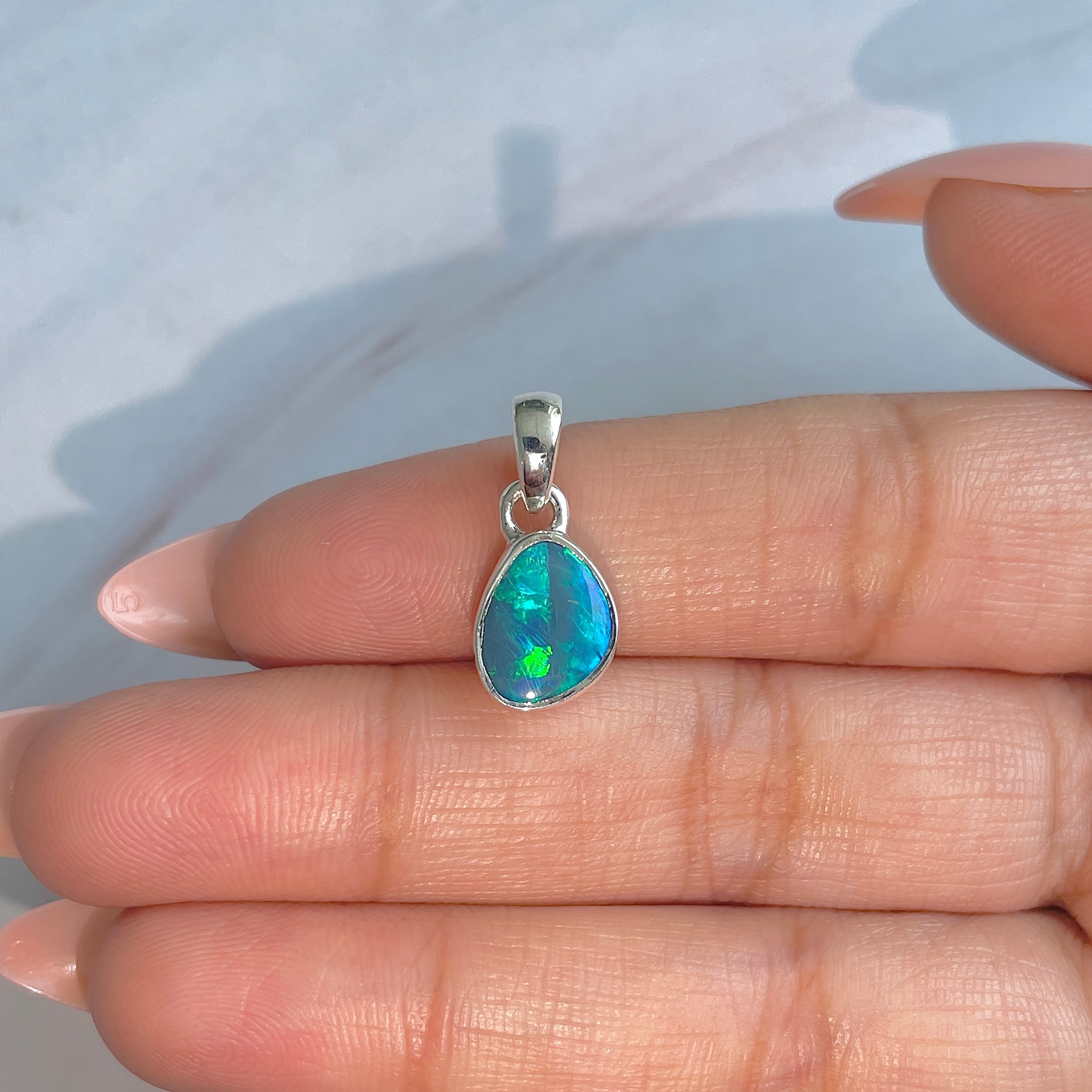 Australian Opal Pendant-(AOD-P-9.)