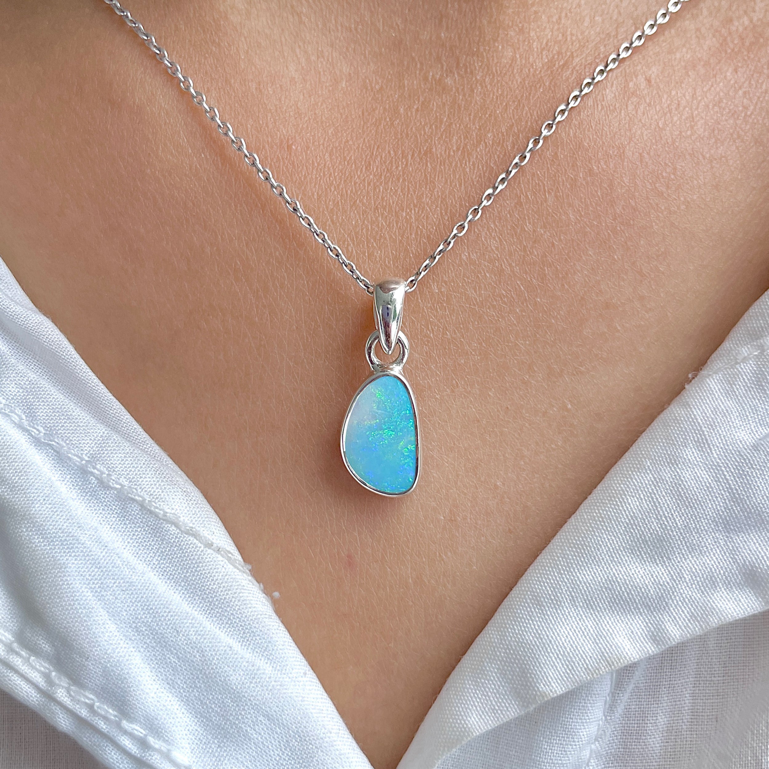 Australian Opal Pendant-(AOD-P-92.)
