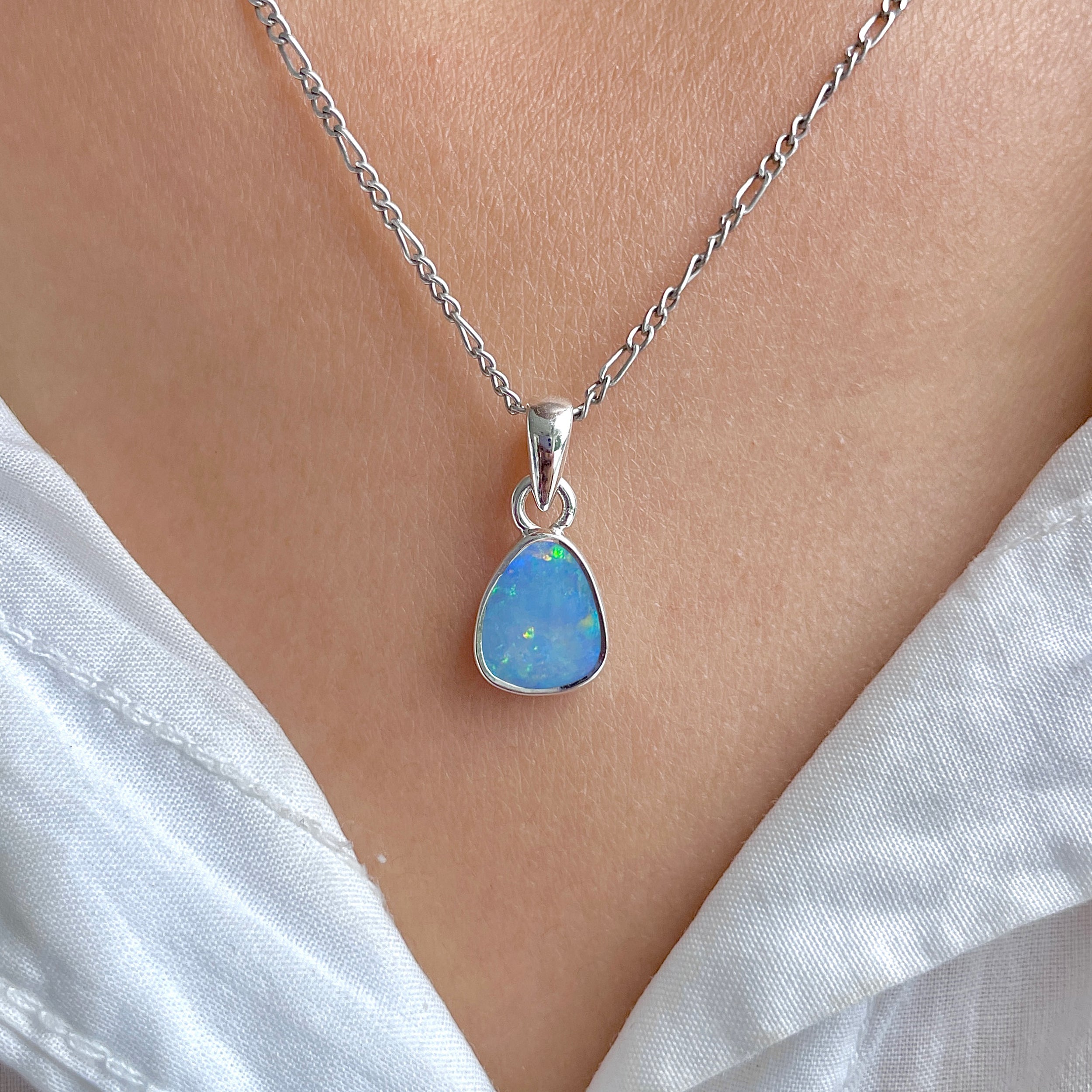 Australian Opal Pendant-(AOD-P-93.)