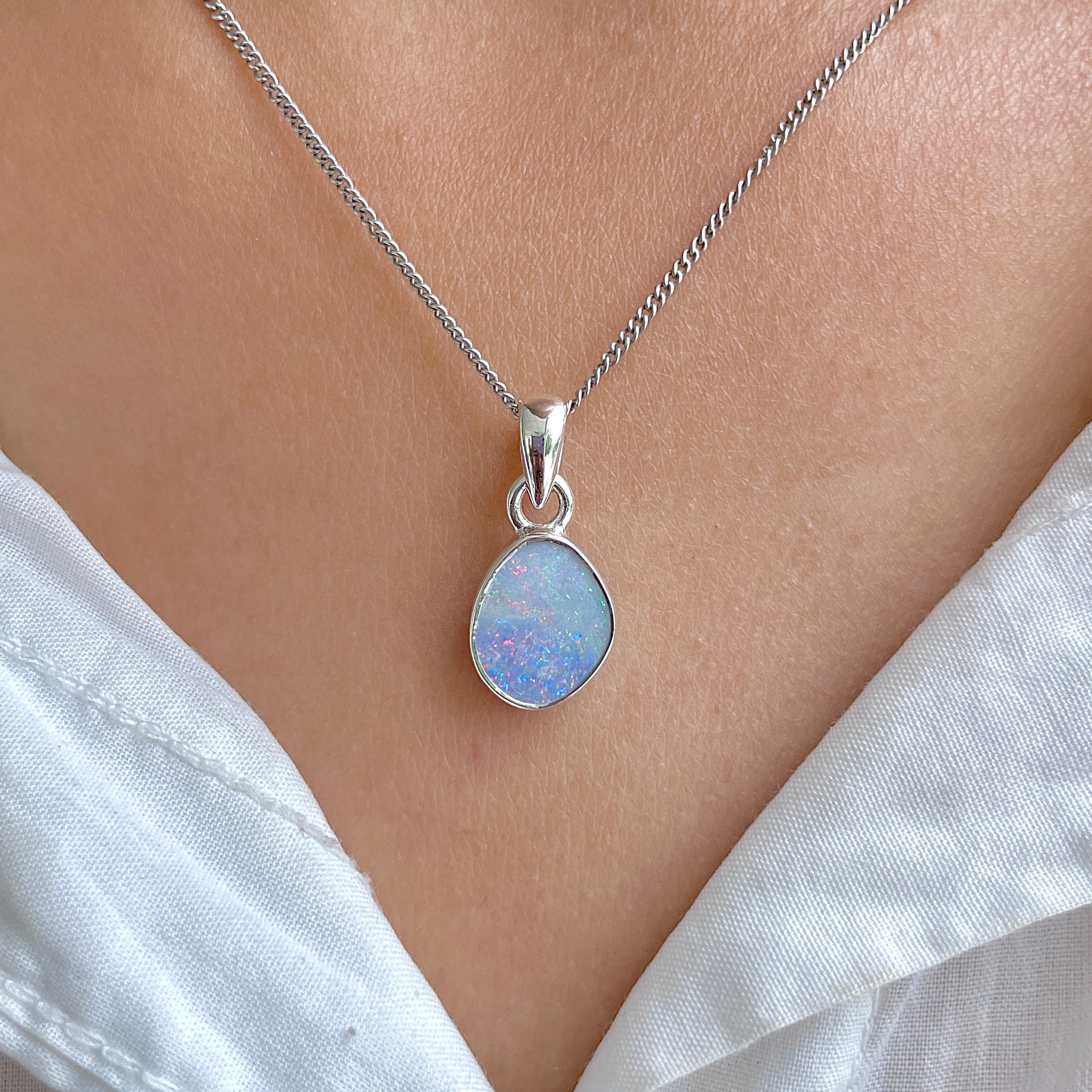 Australian Opal Pendant-(AOD-P-94.)