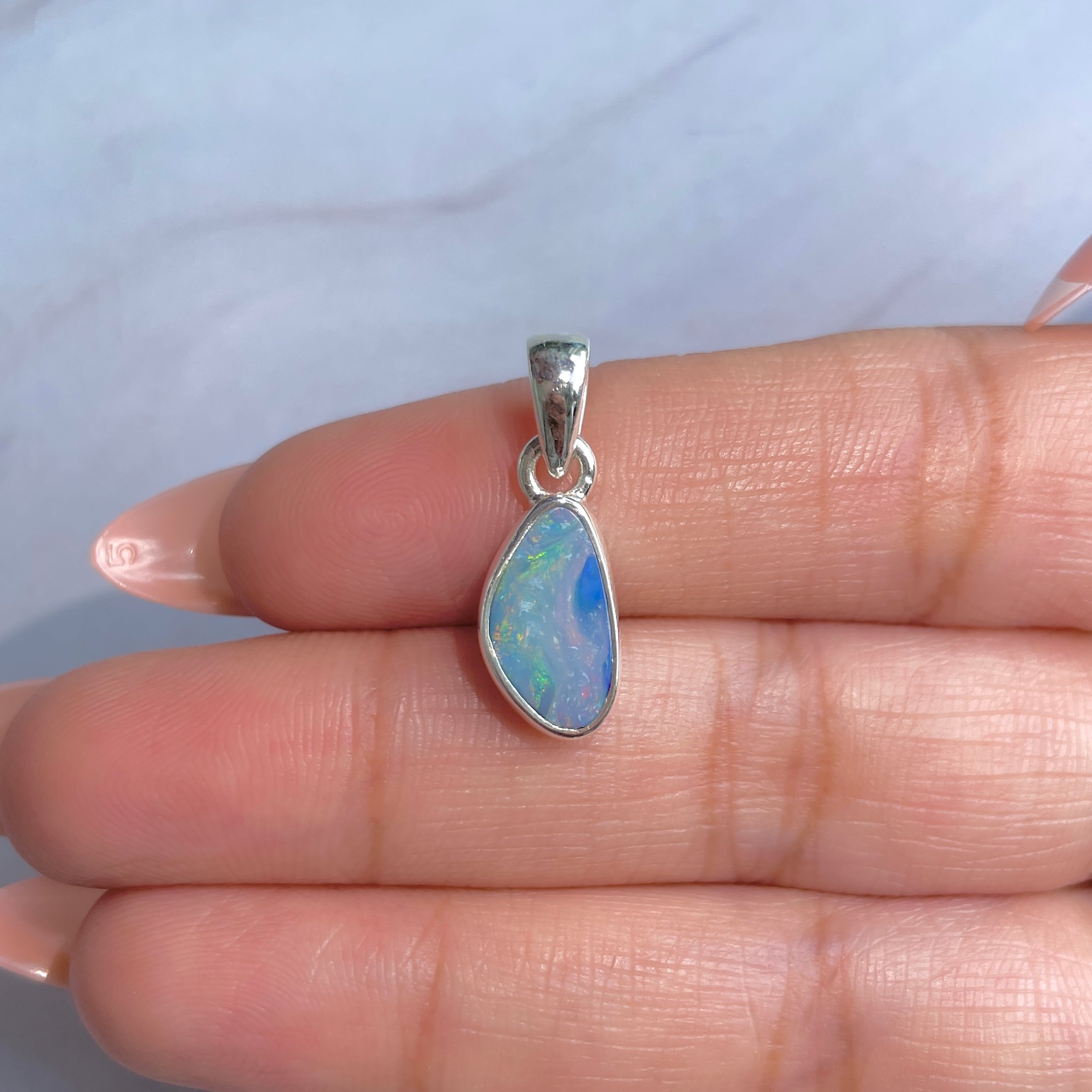 Australian Opal Pendant-(AOD-P-95.)