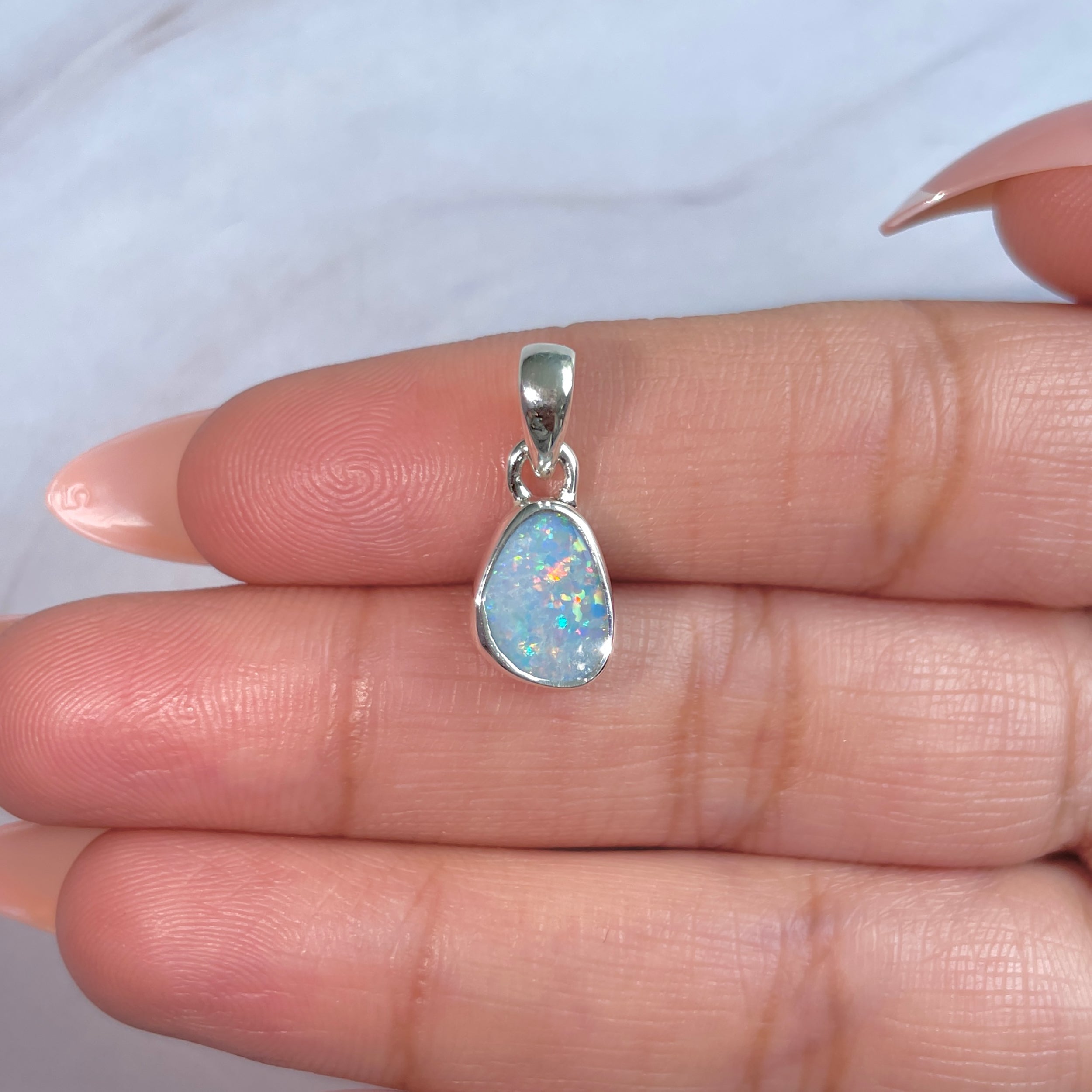 Australian Opal Pendant-(AOD-P-96.)