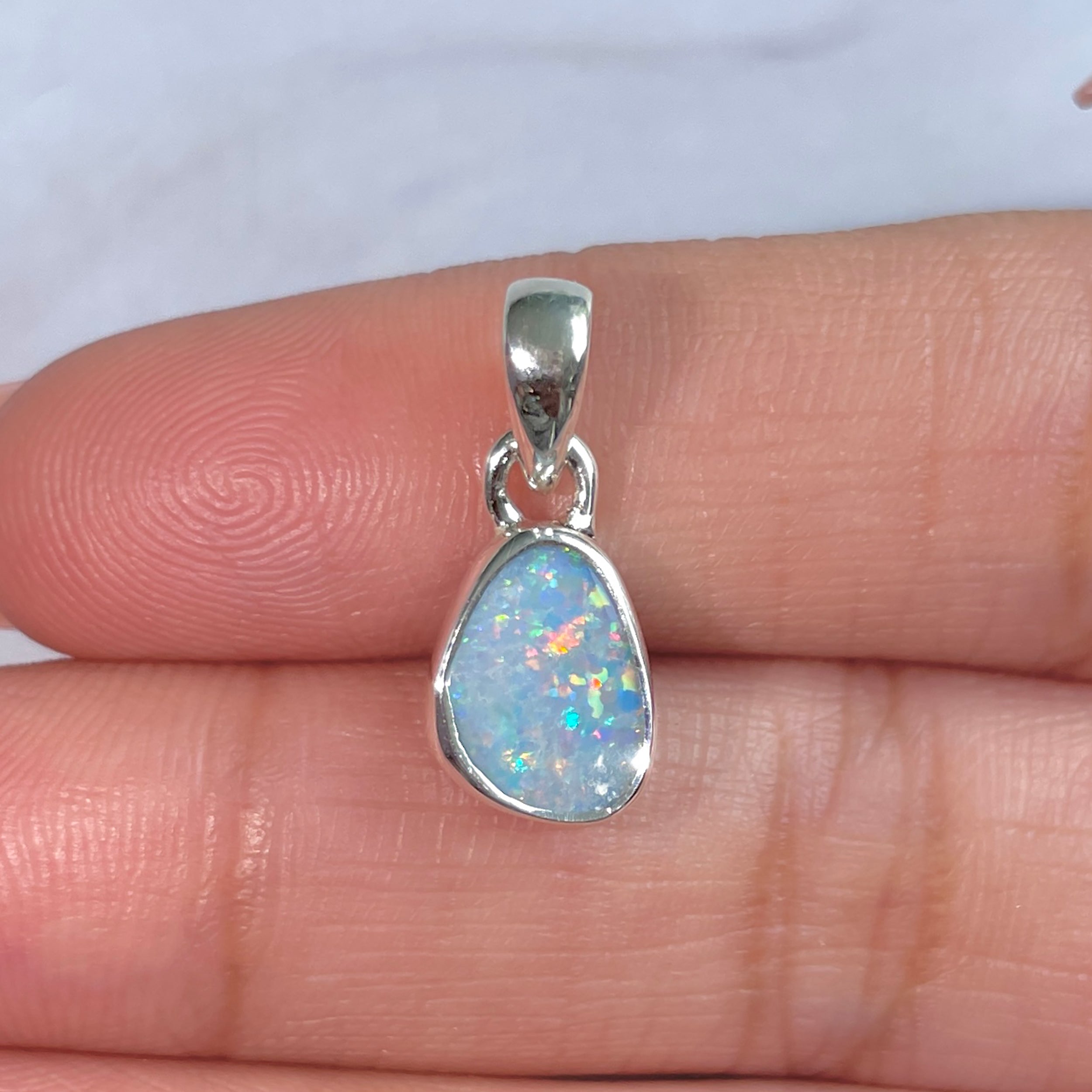 Australian Opal Pendant-(AOD-P-96.)