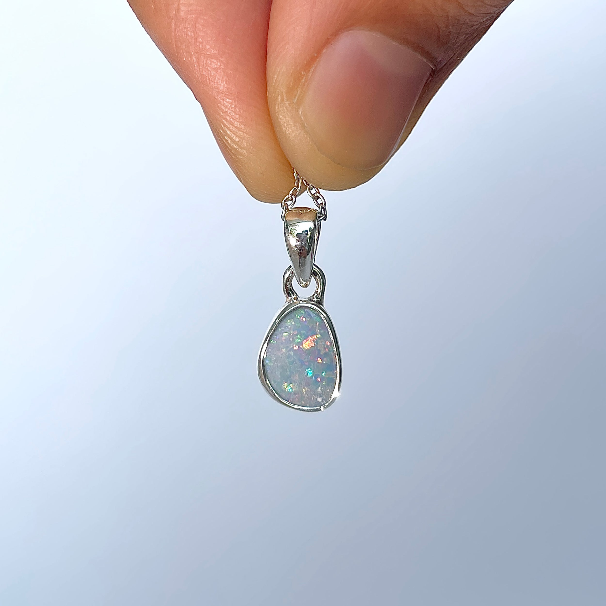 Australian Opal Pendant-(AOD-P-96.)