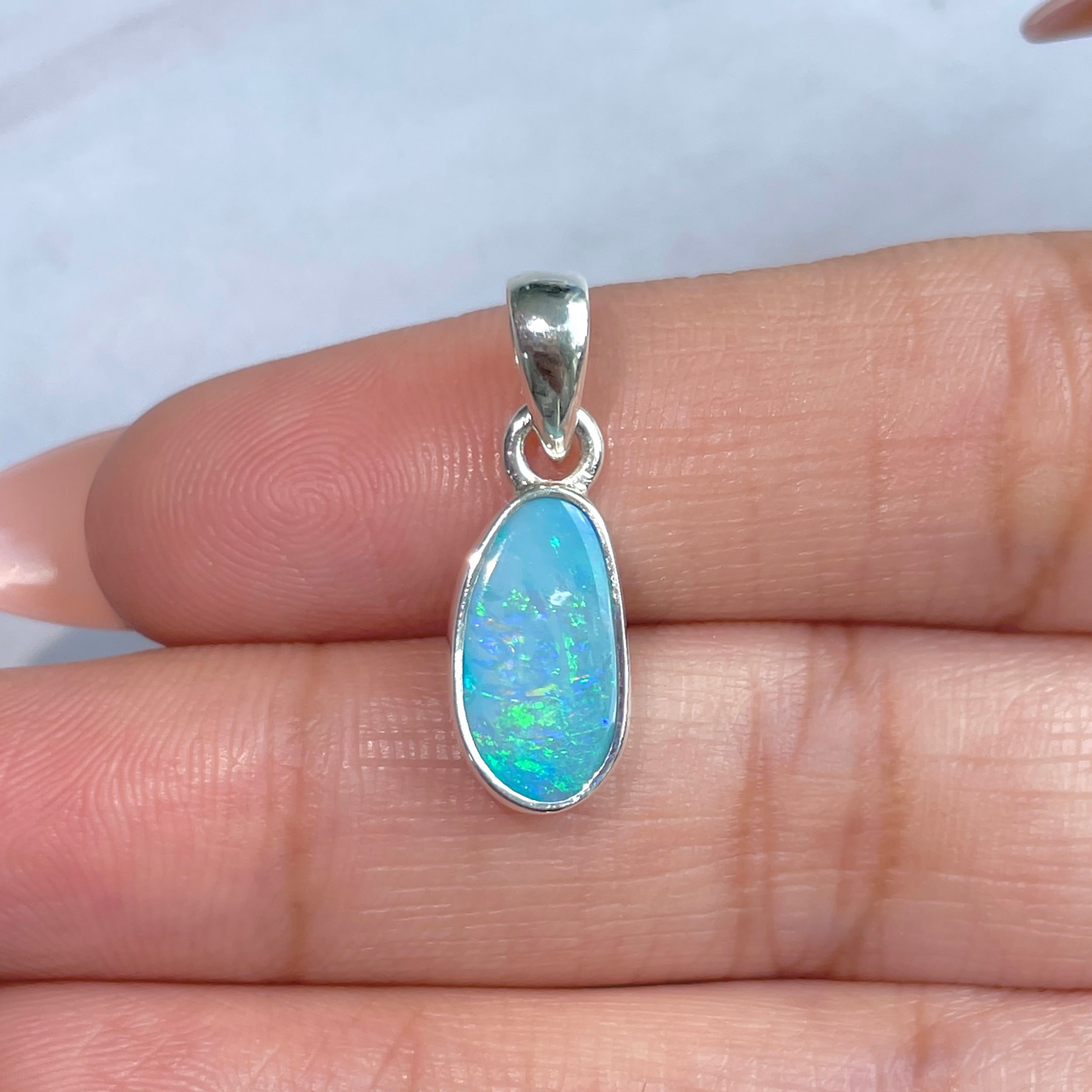 Australian Opal Pendant-(AOD-P-97.)