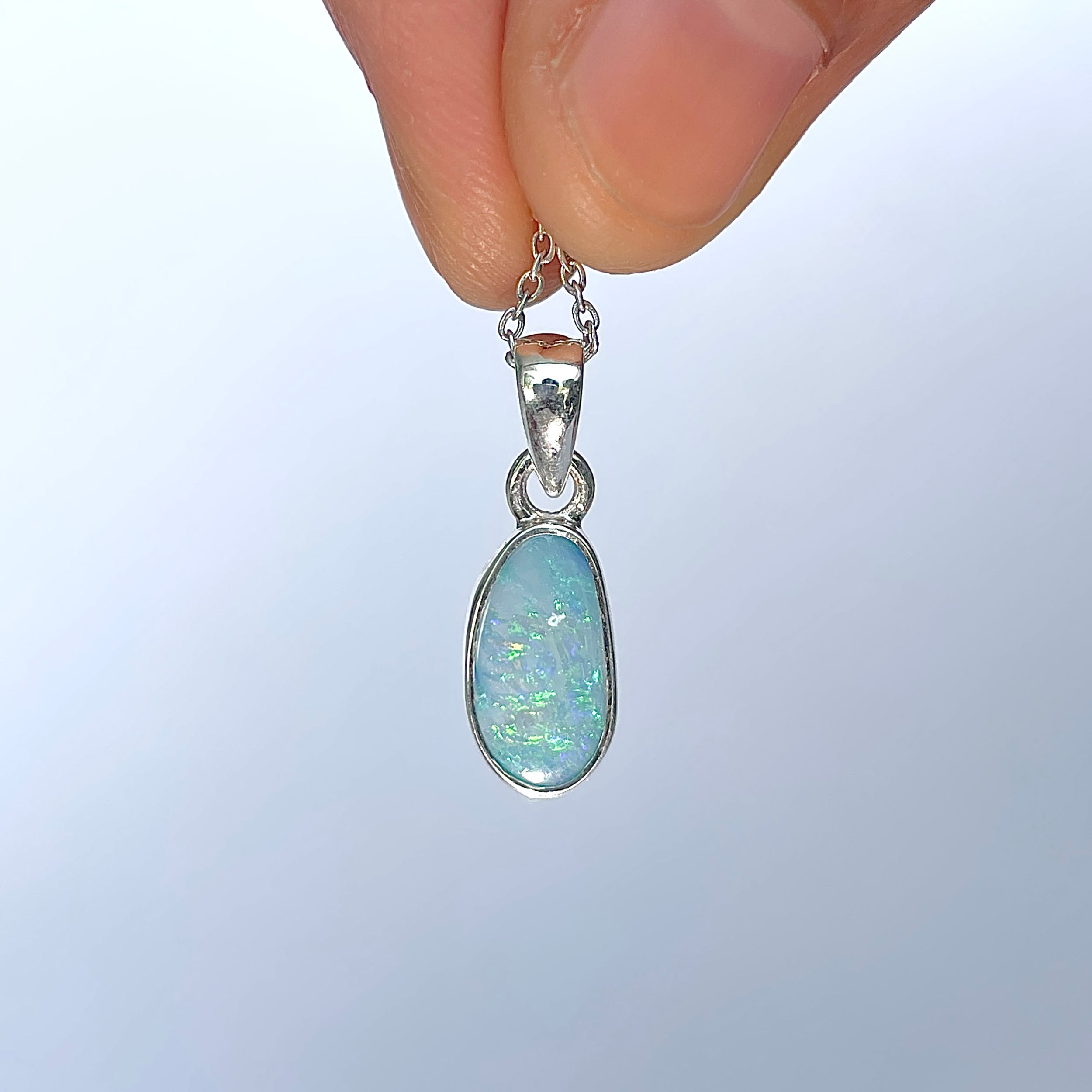 Australian Opal Pendant-(AOD-P-97.)