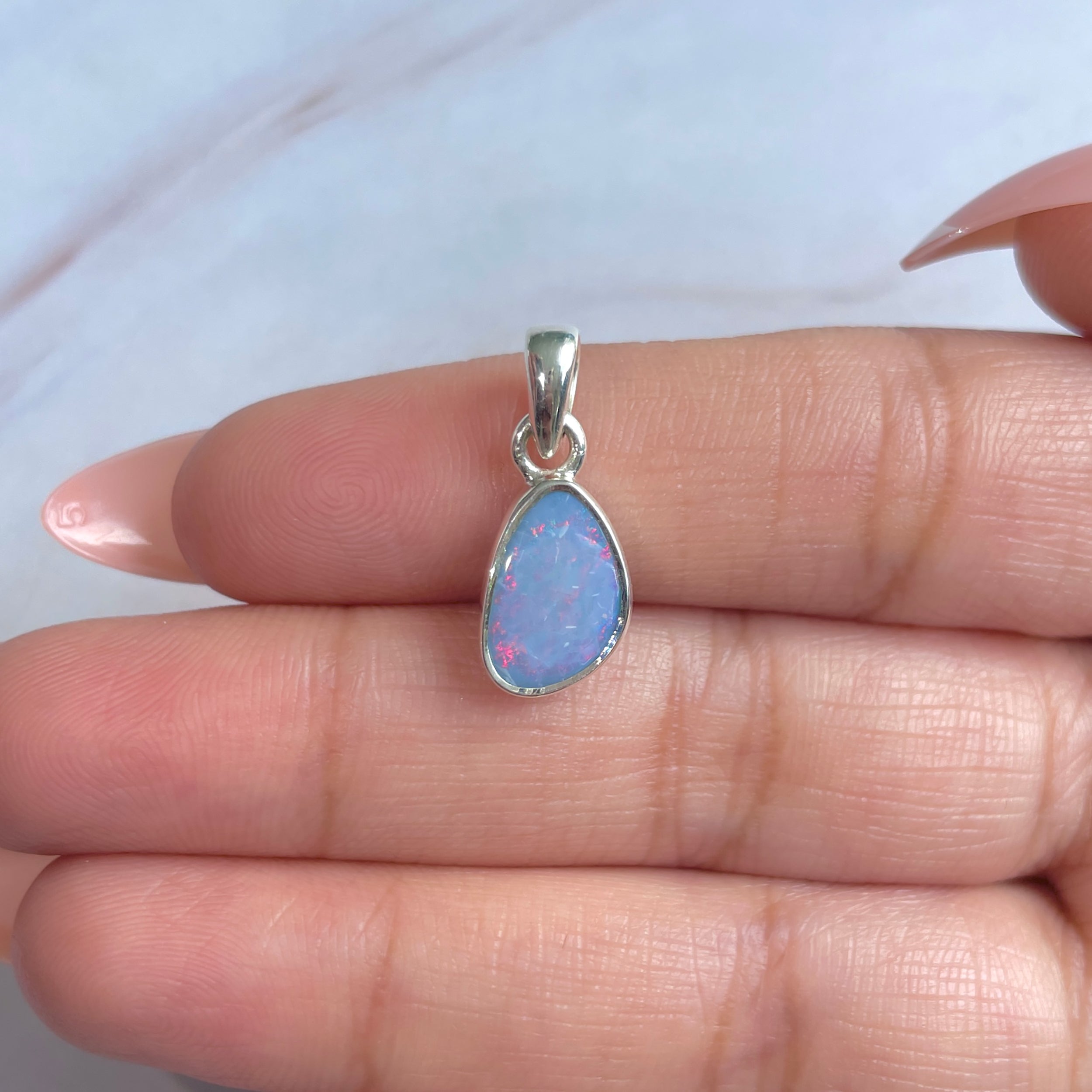 Australian Opal Pendant-(AOD-P-98.)