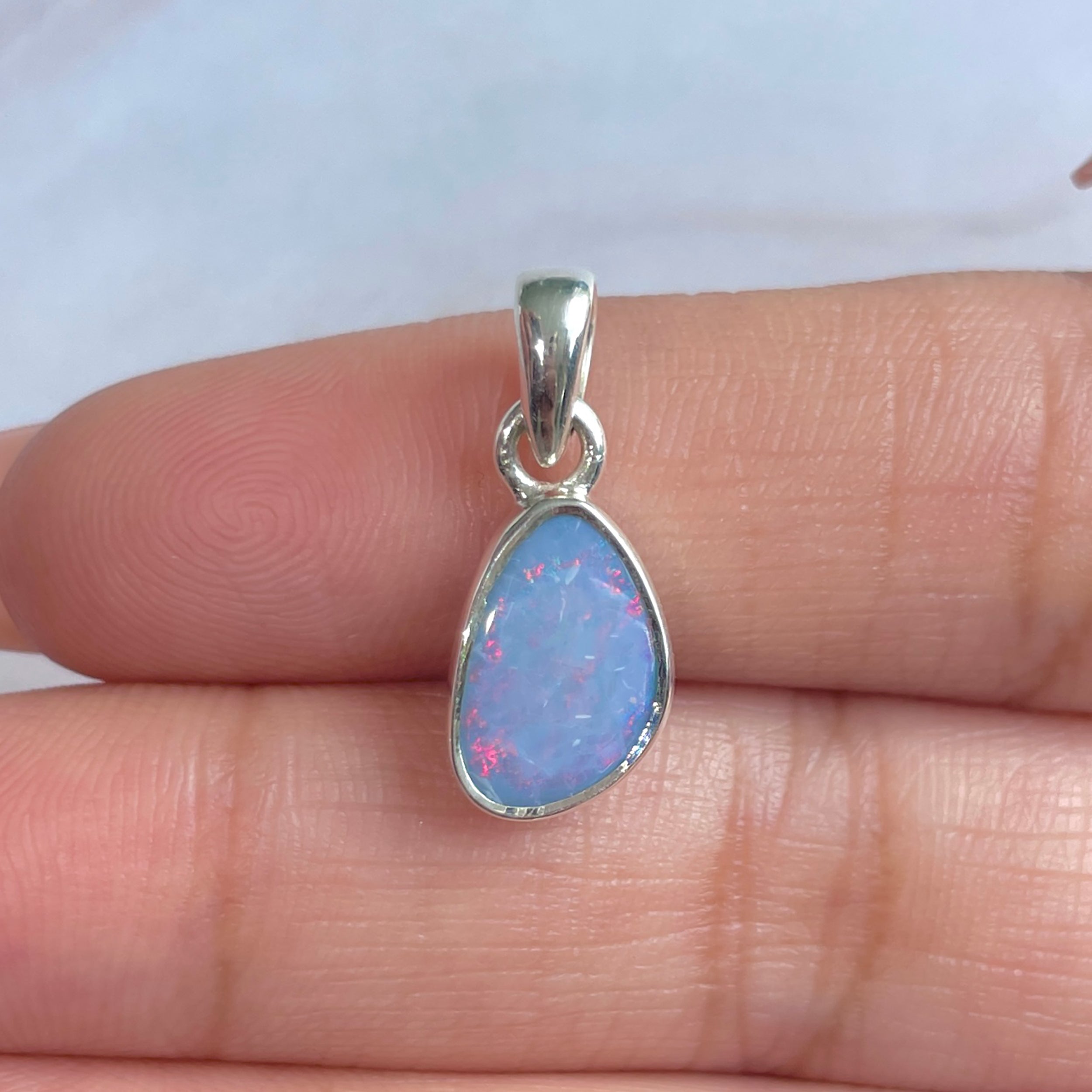 Australian Opal Pendant-(AOD-P-98.)