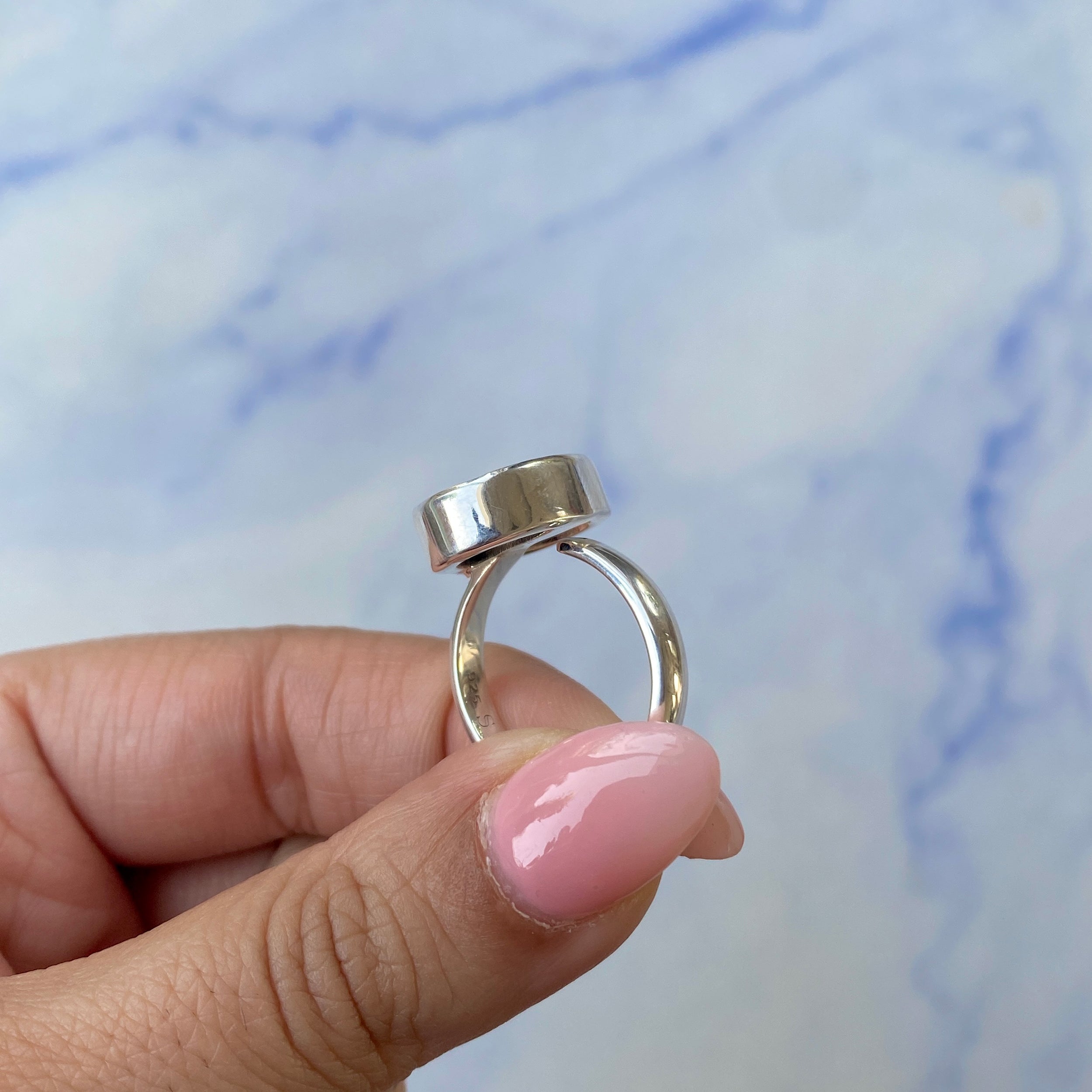 Australian Opal Adjustable Ring-(AOD-R-14.)