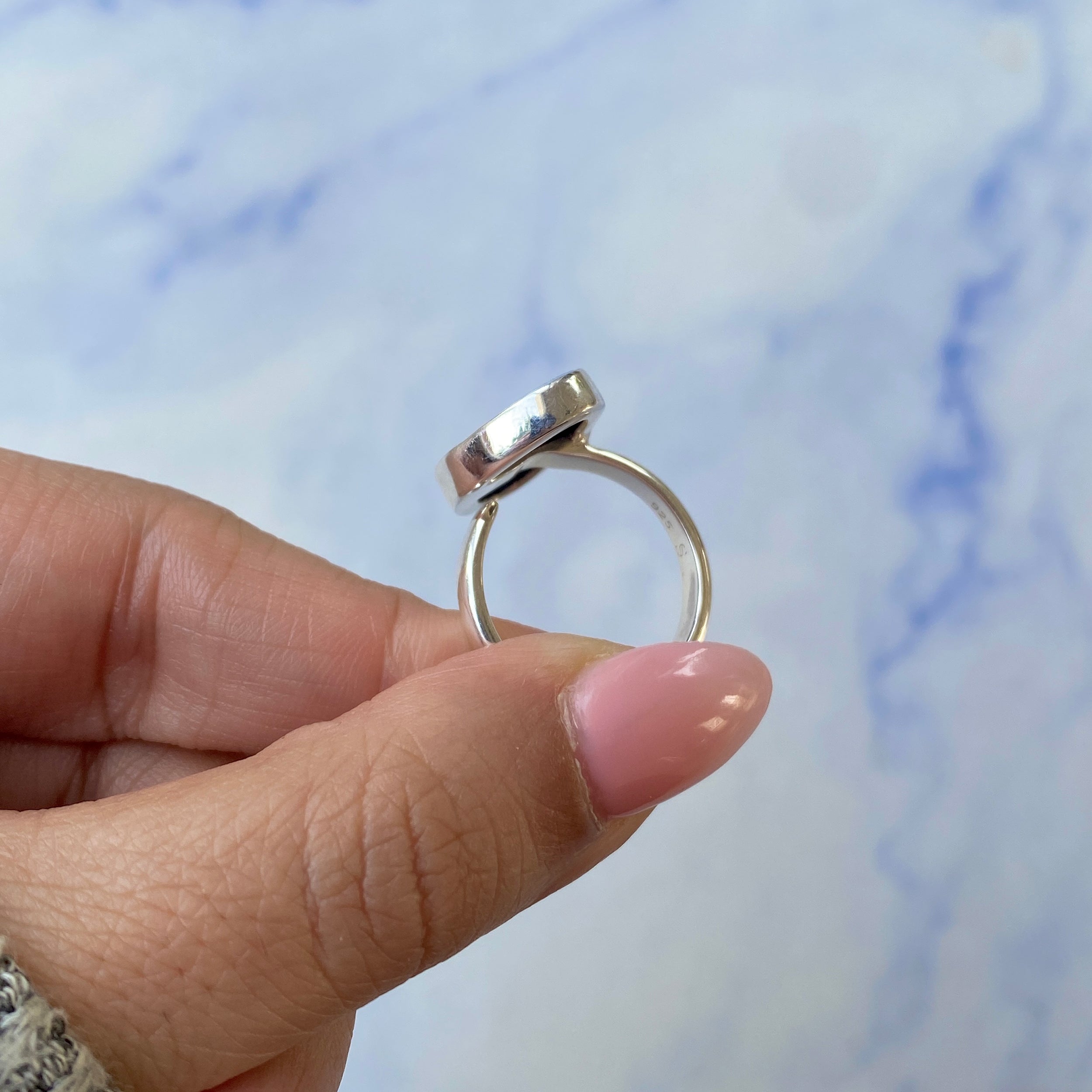 Australian Opal Adjustable Ring-(AOD-R-20.)