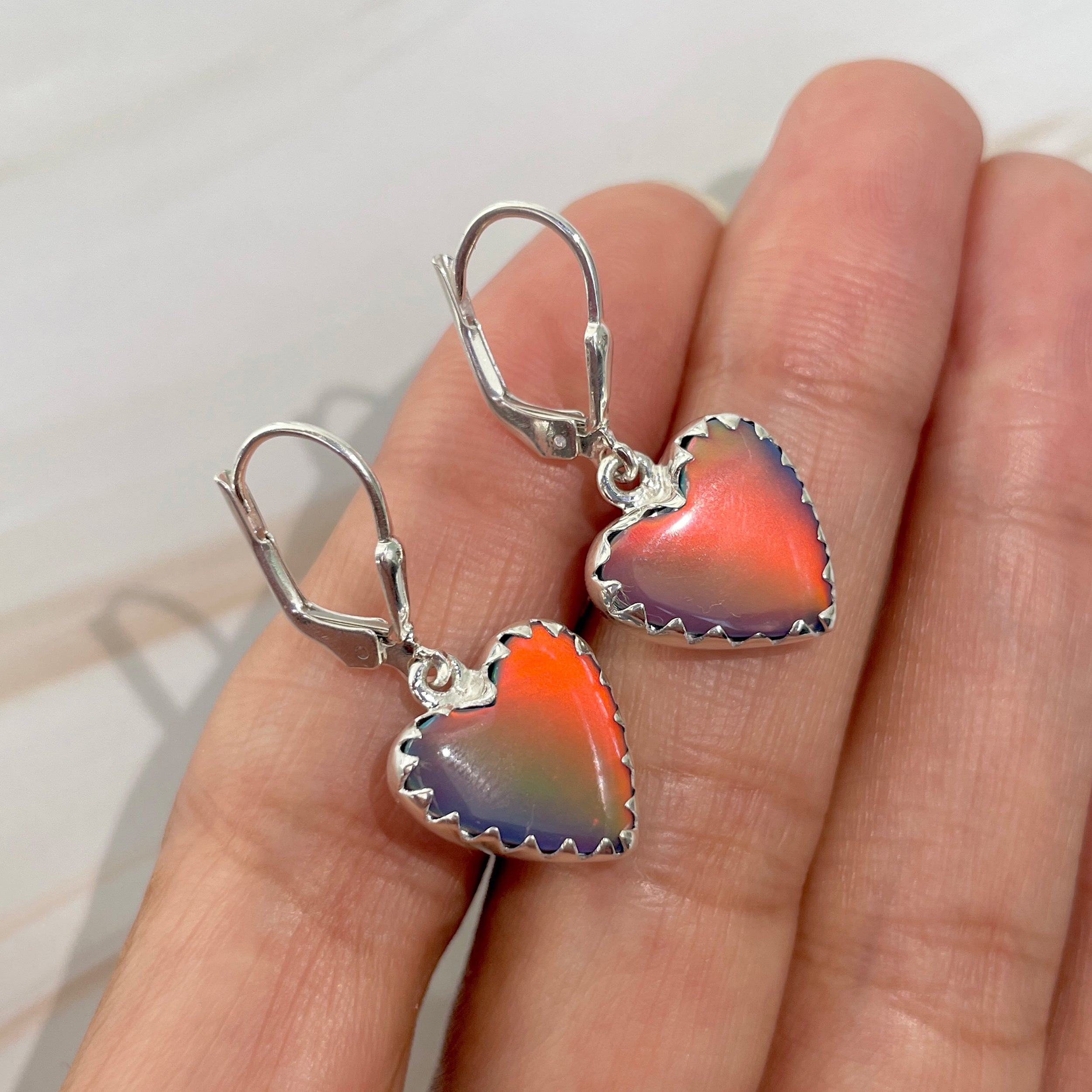 Aura Opal Earrings-(AOP-E-37.)