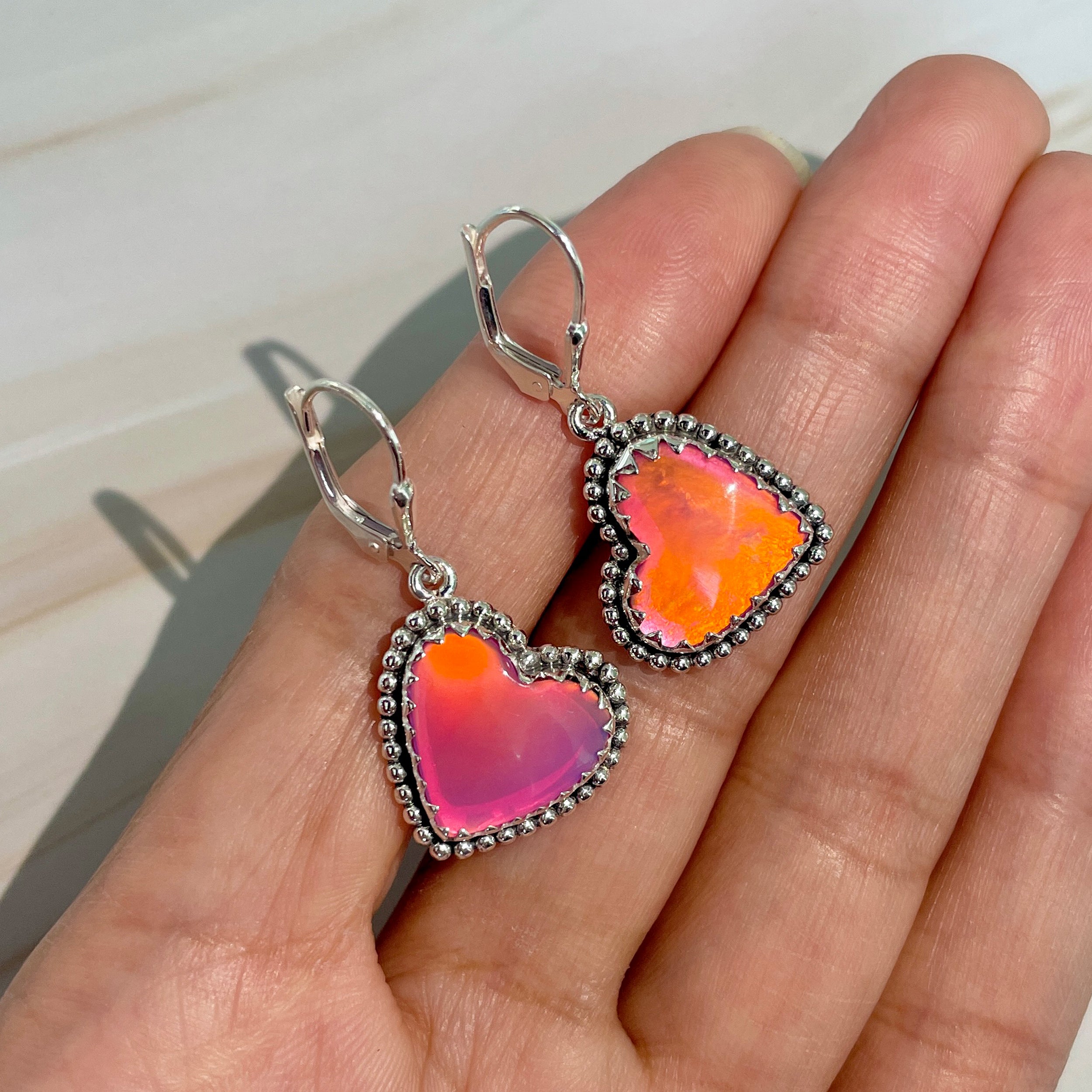 Aura Opal Earrings-(AOP-E-39.)